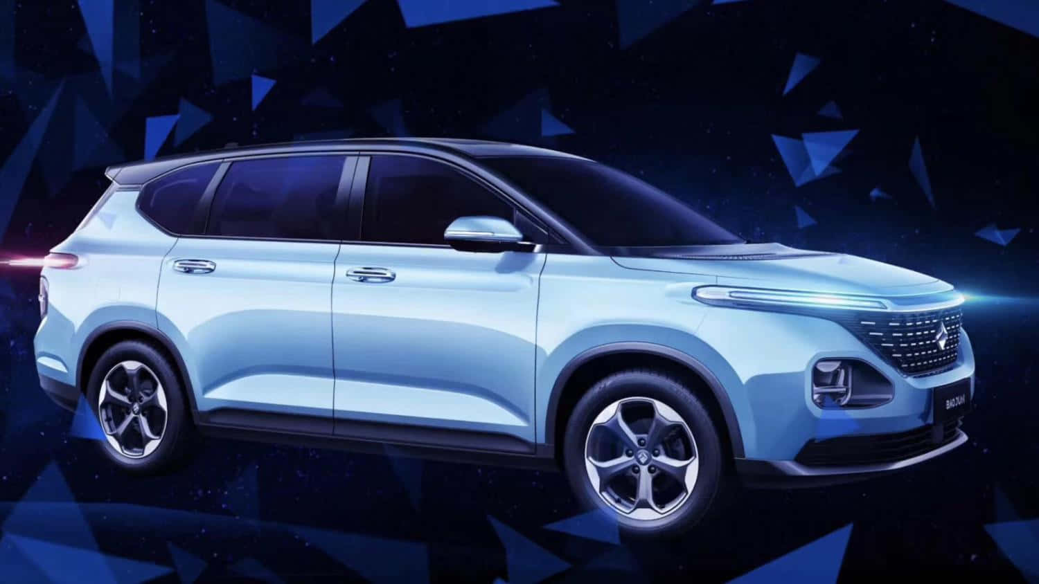 Baojun Rm-5, SUV, light blue, HD Desktop Wallpaper