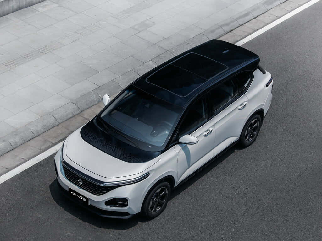 Baojun Rm-5, white, SUV, SD Desktop Wallpaper