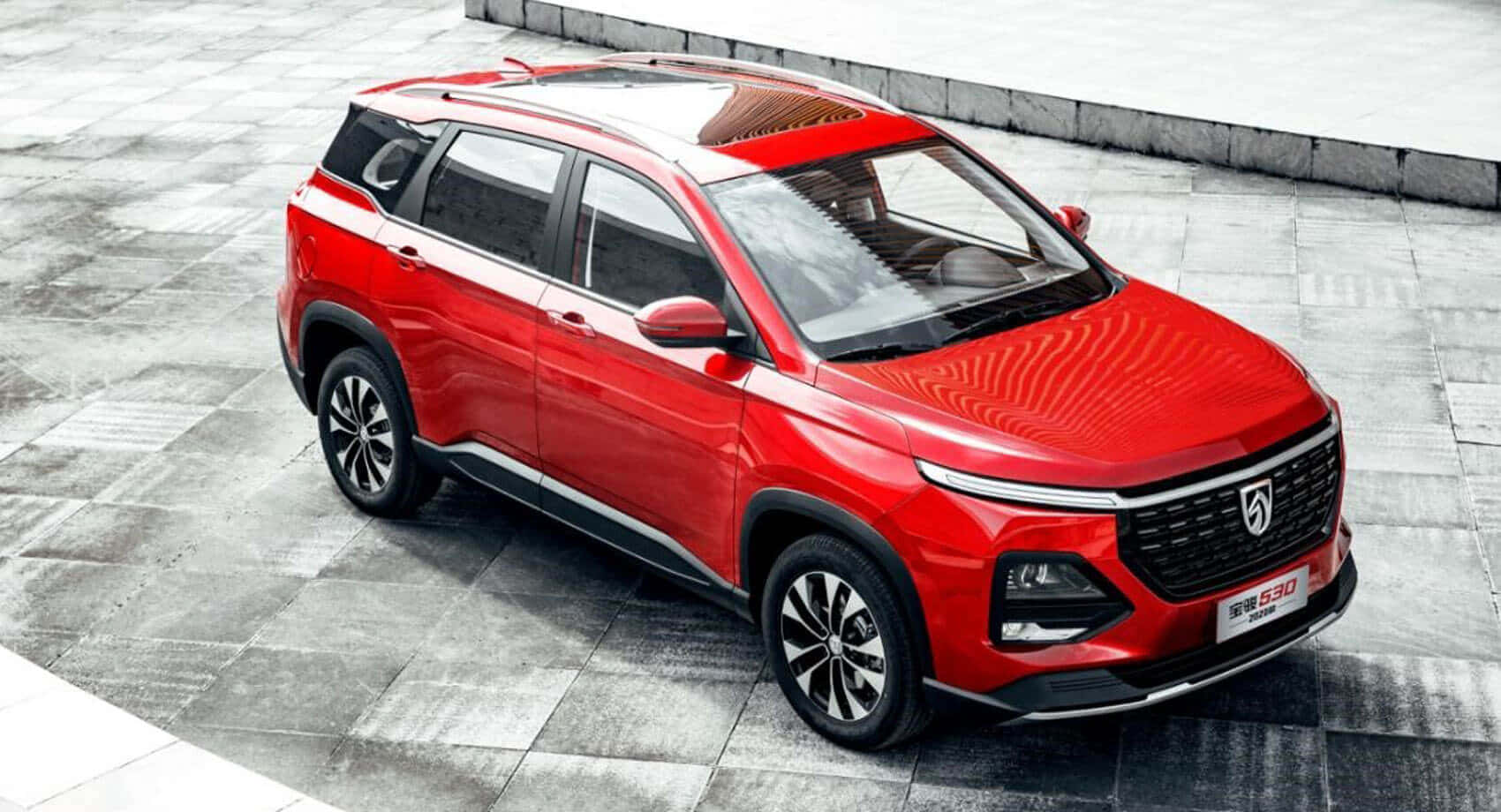 Baojun 1700, glossy red, black trim, HD Desktop Wallpaper
