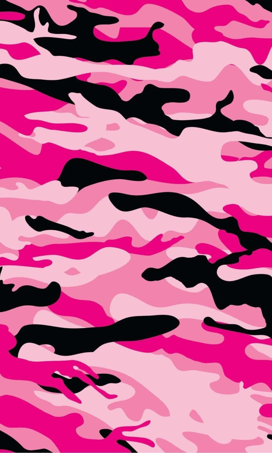 Pink Camo, Black And Pink Camo iPhone, vibrant pink, HD Phone Wallpaper