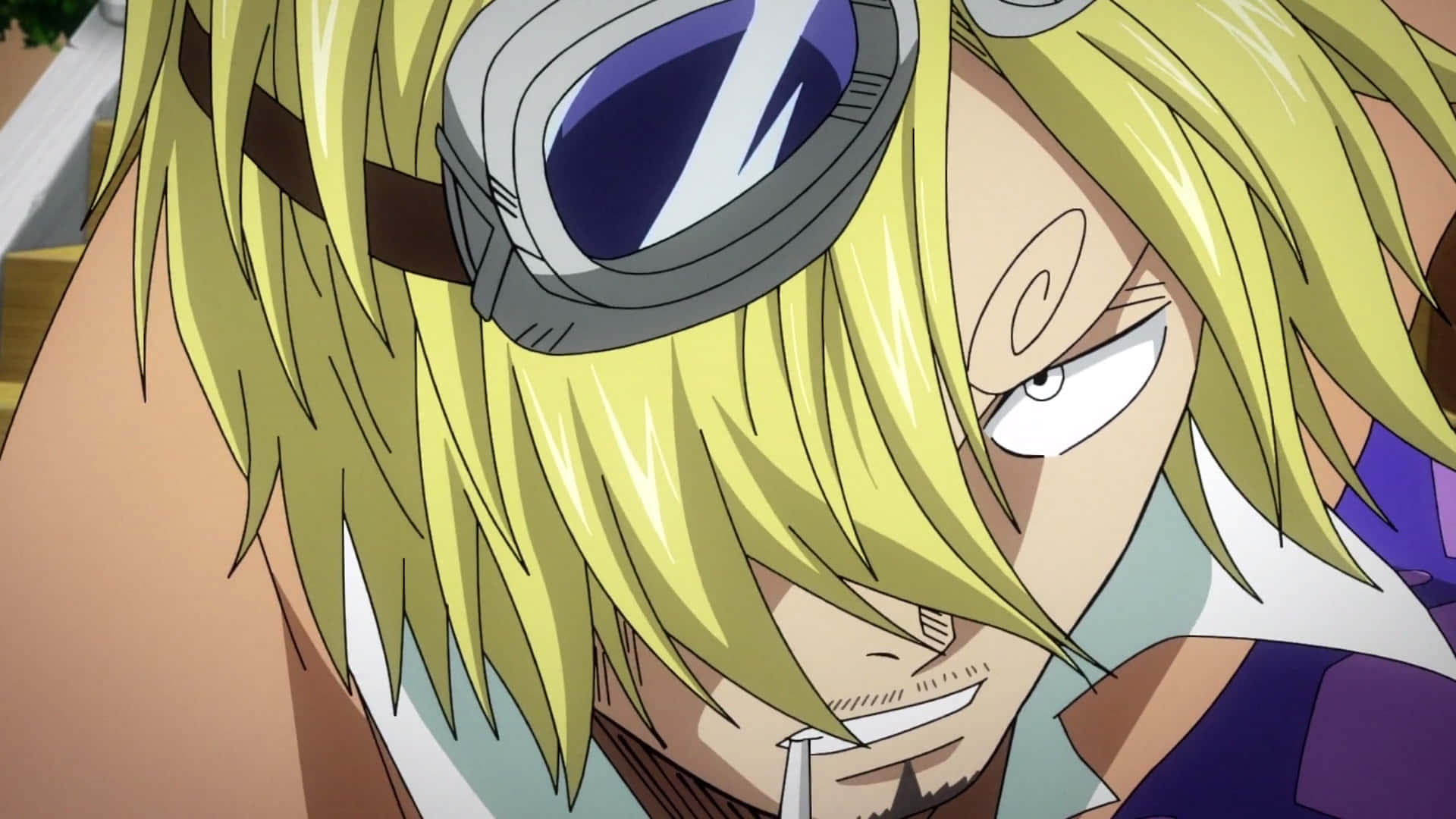 Baratie, anime pirate, spiky blonde hair, Full HD Desktop Wallpaper