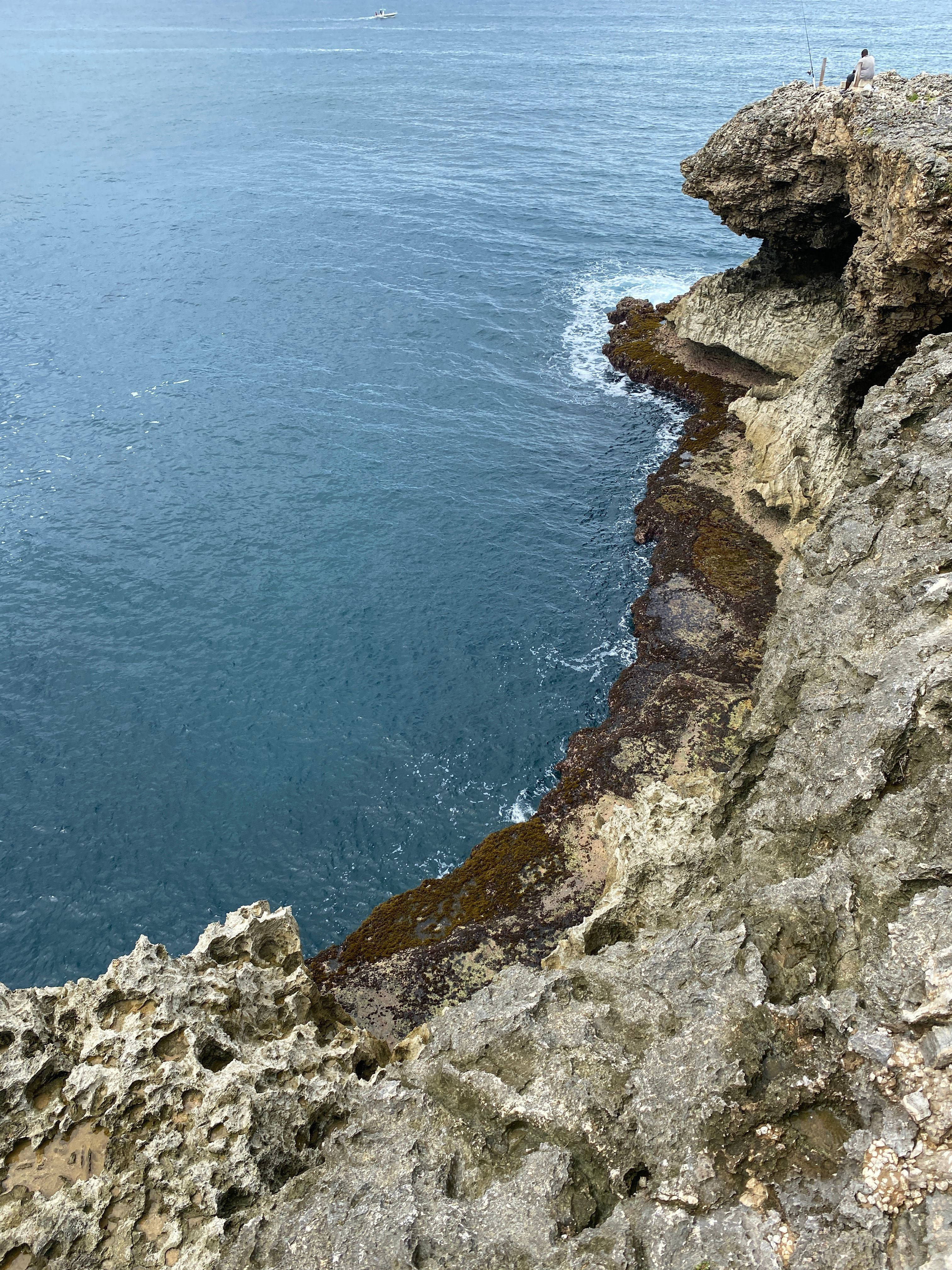 Barbados, sea, rock, 4K Phone Wallpaper