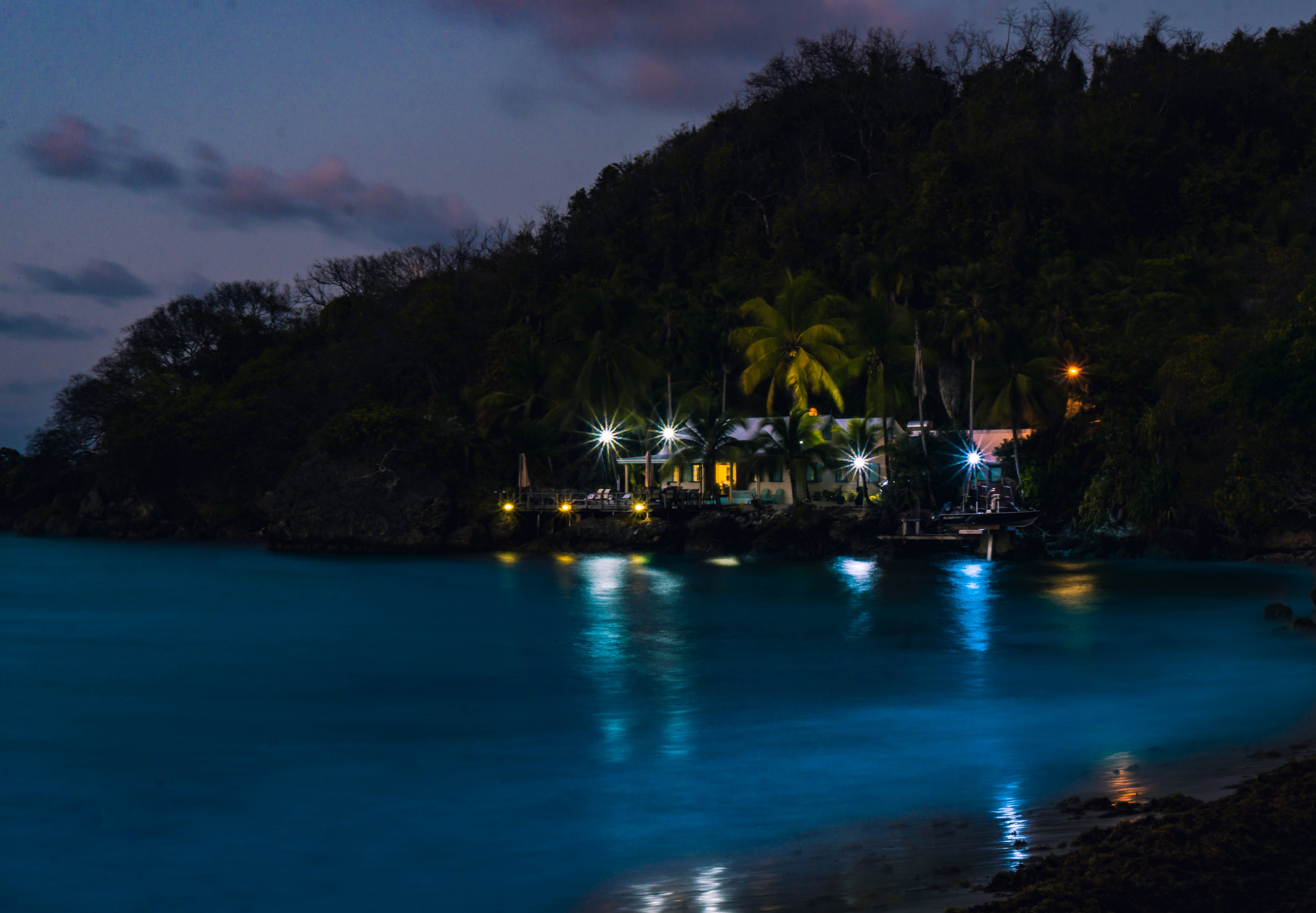 Barbados, dusk, tropical beach, 5K Desktop Wallpaper