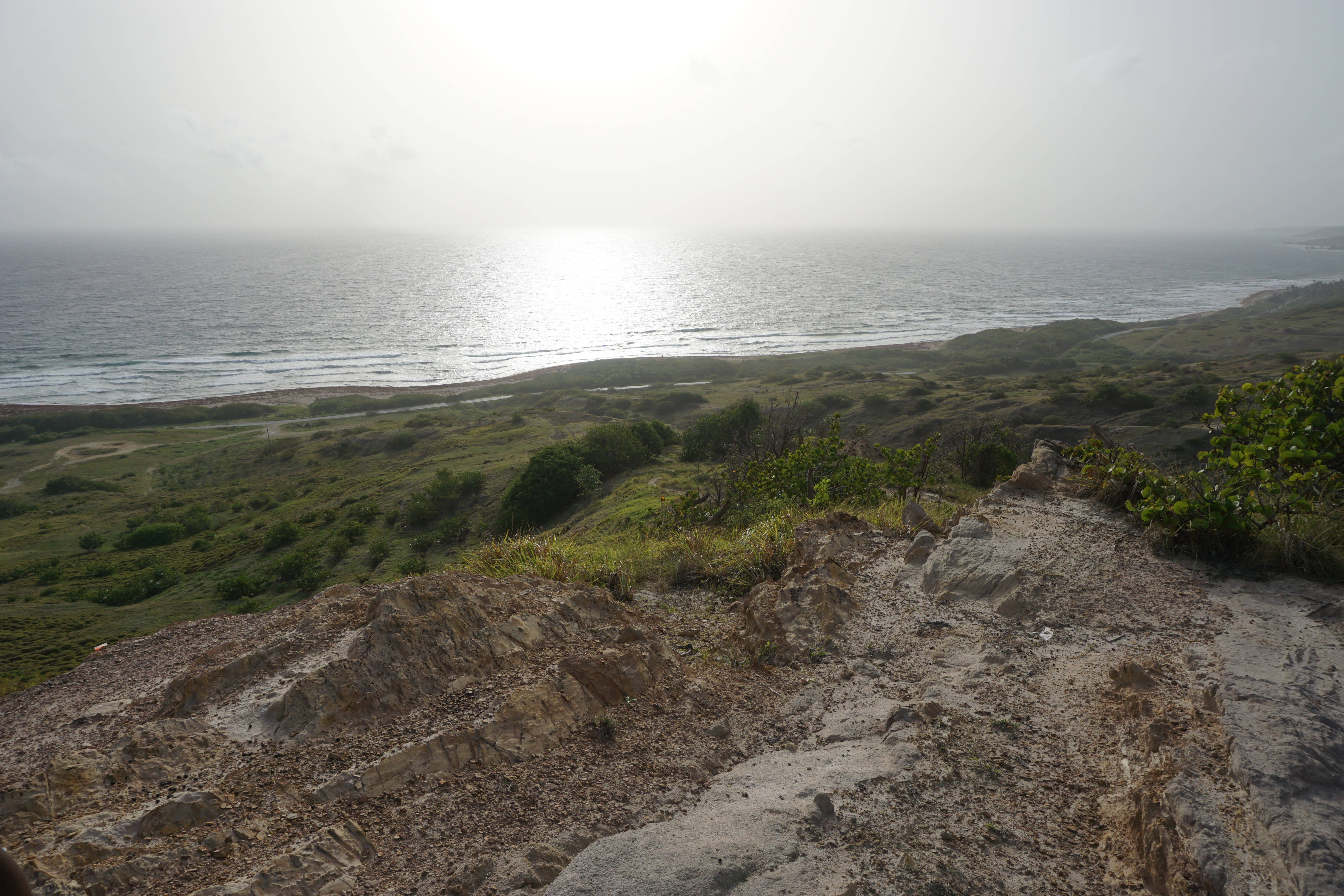 Barbados, cliff, ocean, 5K Desktop Wallpaper