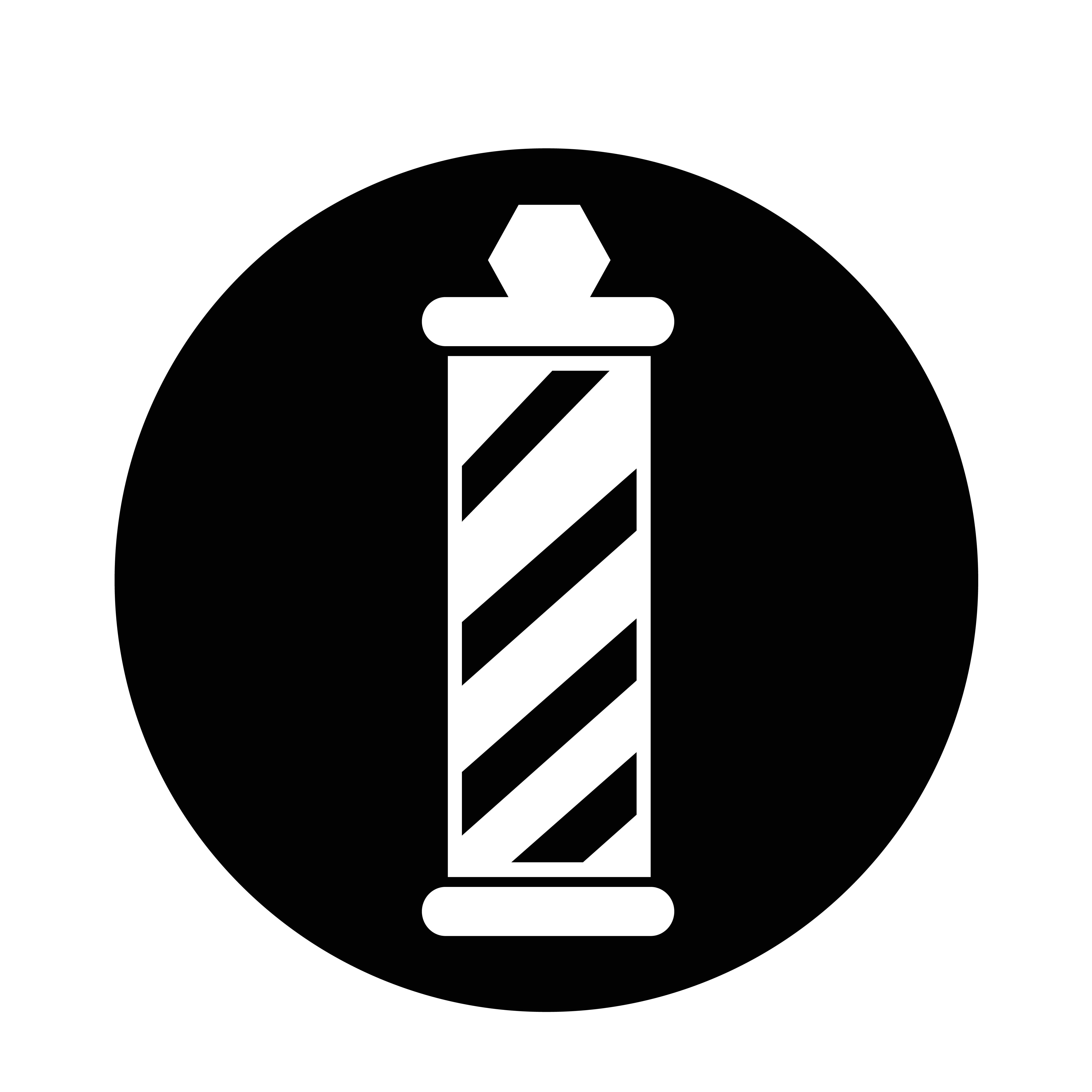 barber pole, diagonal stripes, black and white, 4K Desktop Wallpaper