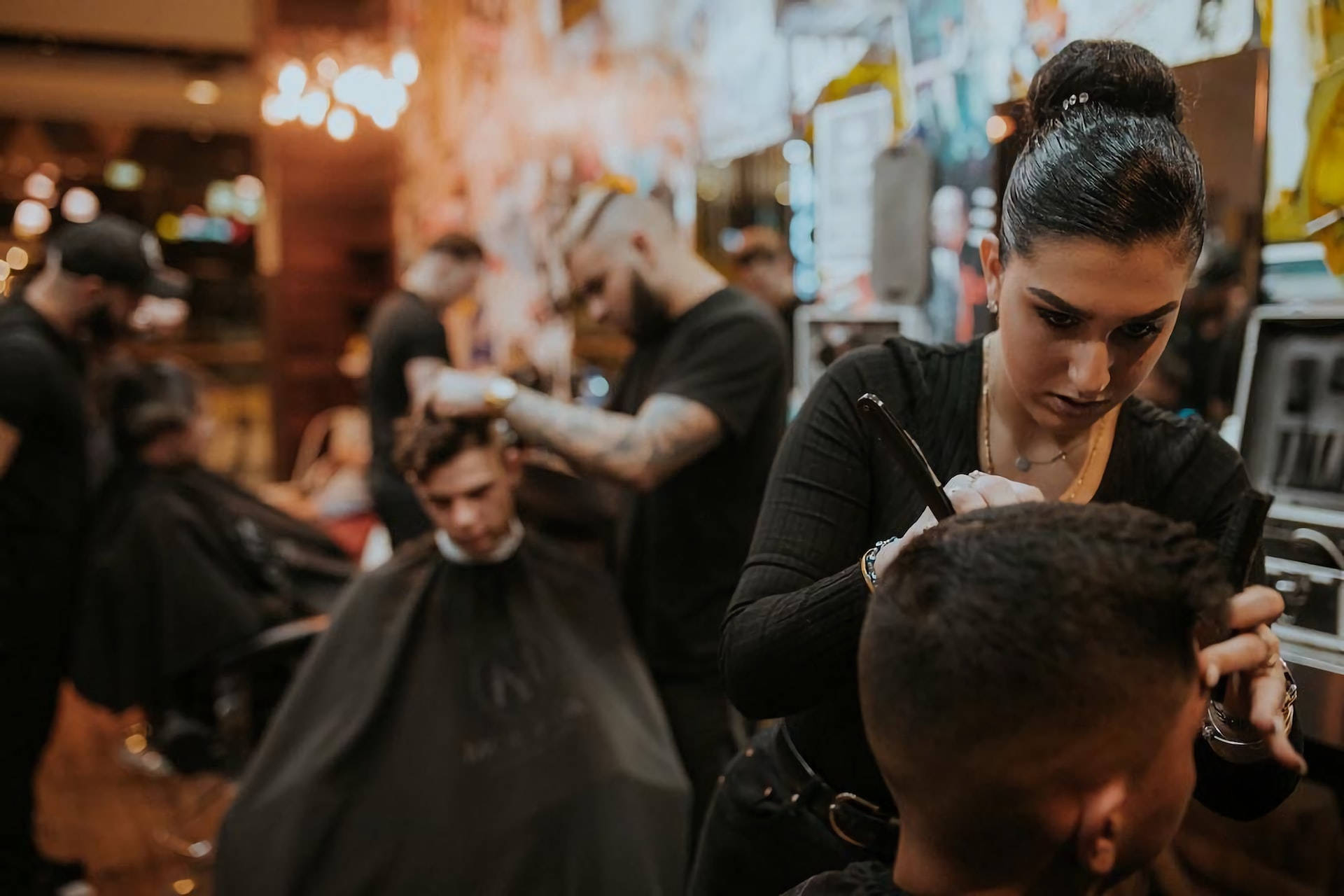 barber, mens haircut, salon, Full HD Desktop Wallpaper