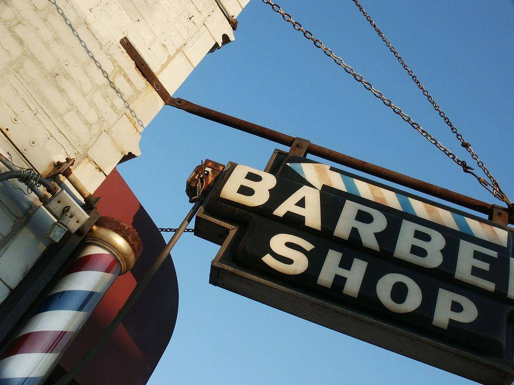 barber pole street sign, vintage barber shop sign, striped pole, SD Desktop Wallpaper