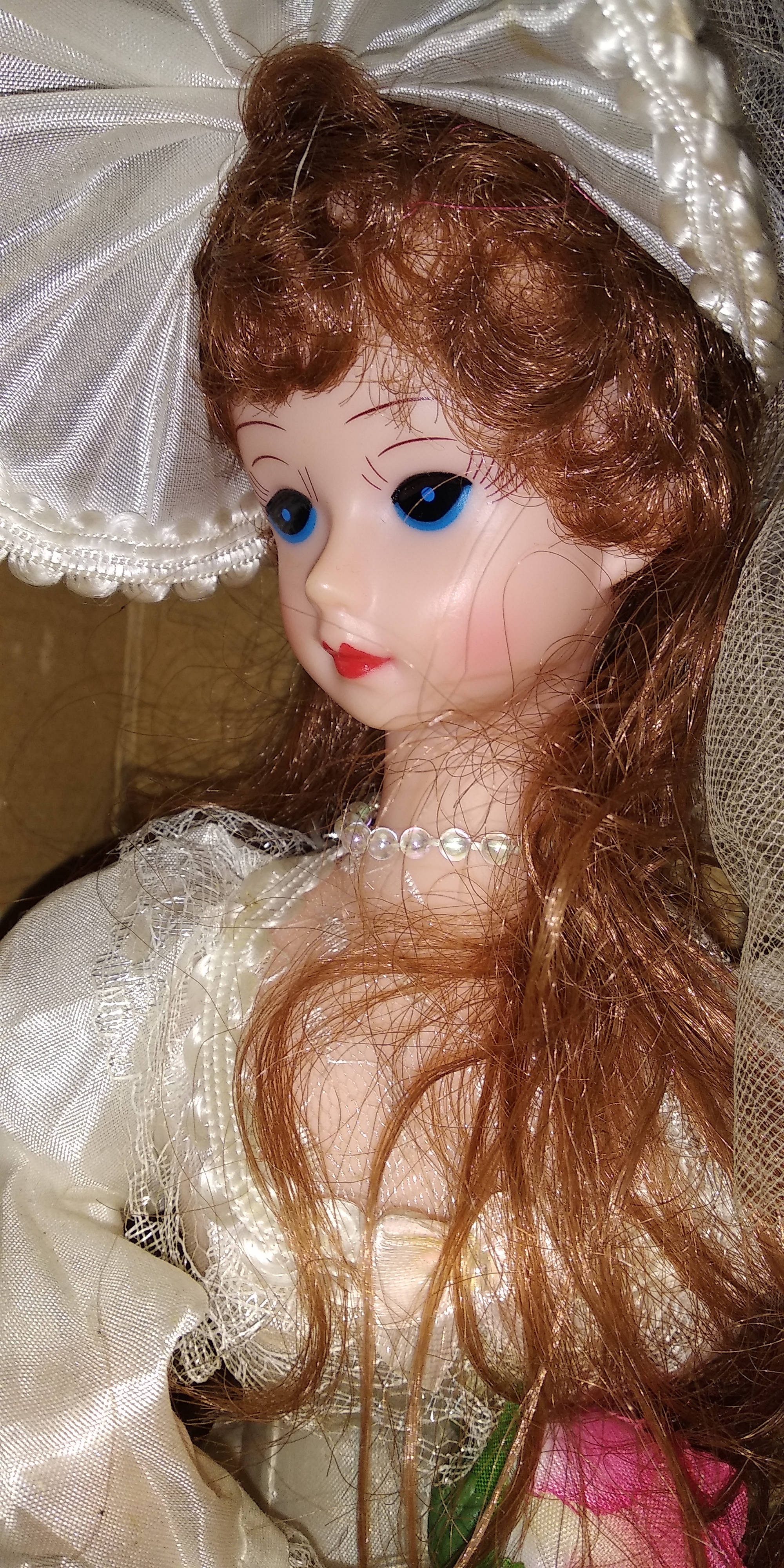 Barbie Doll, vintage, blue eyes, 4K Phone Wallpaper