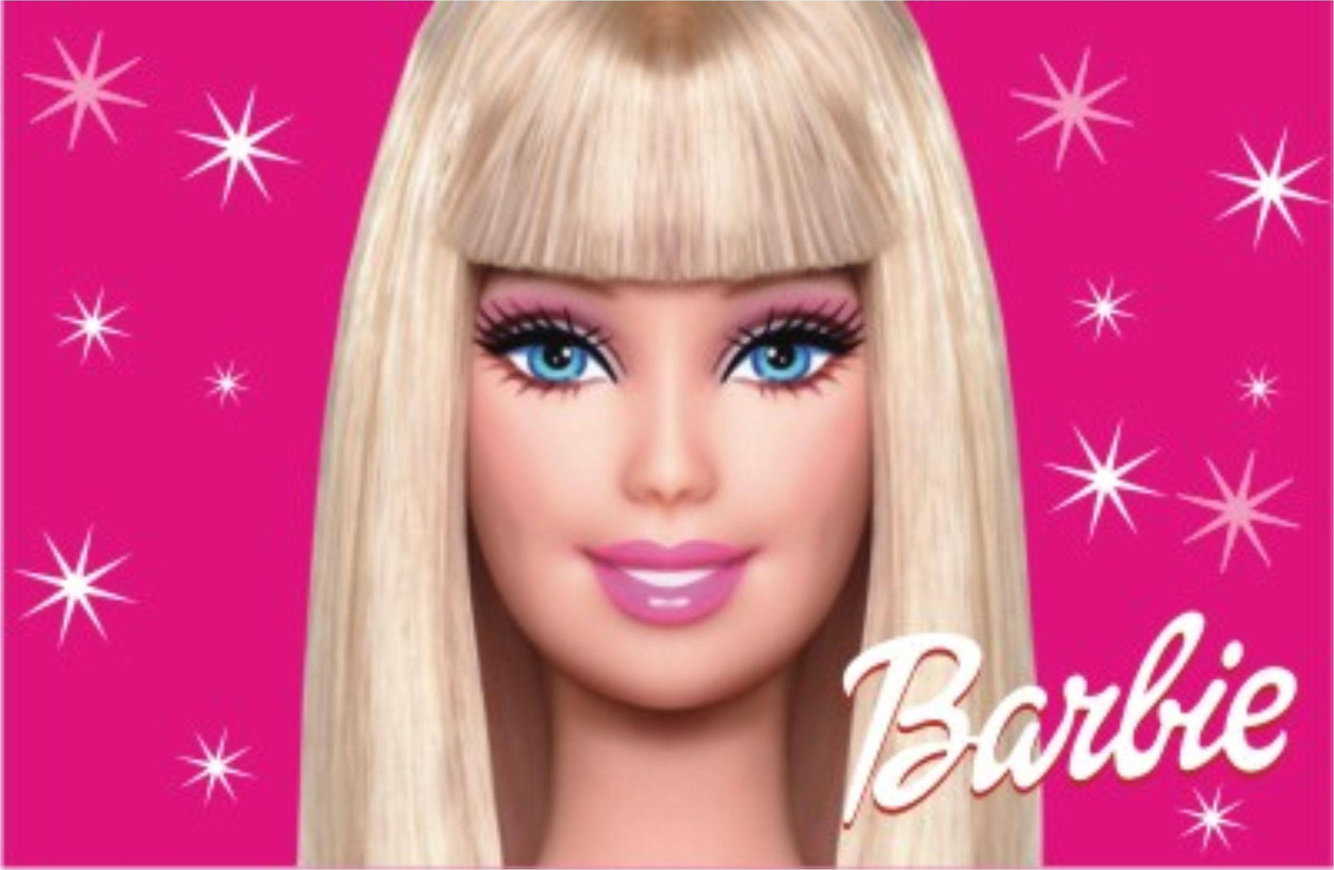 Barbie doll, blonde, blue eyes, 2K Desktop Wallpaper