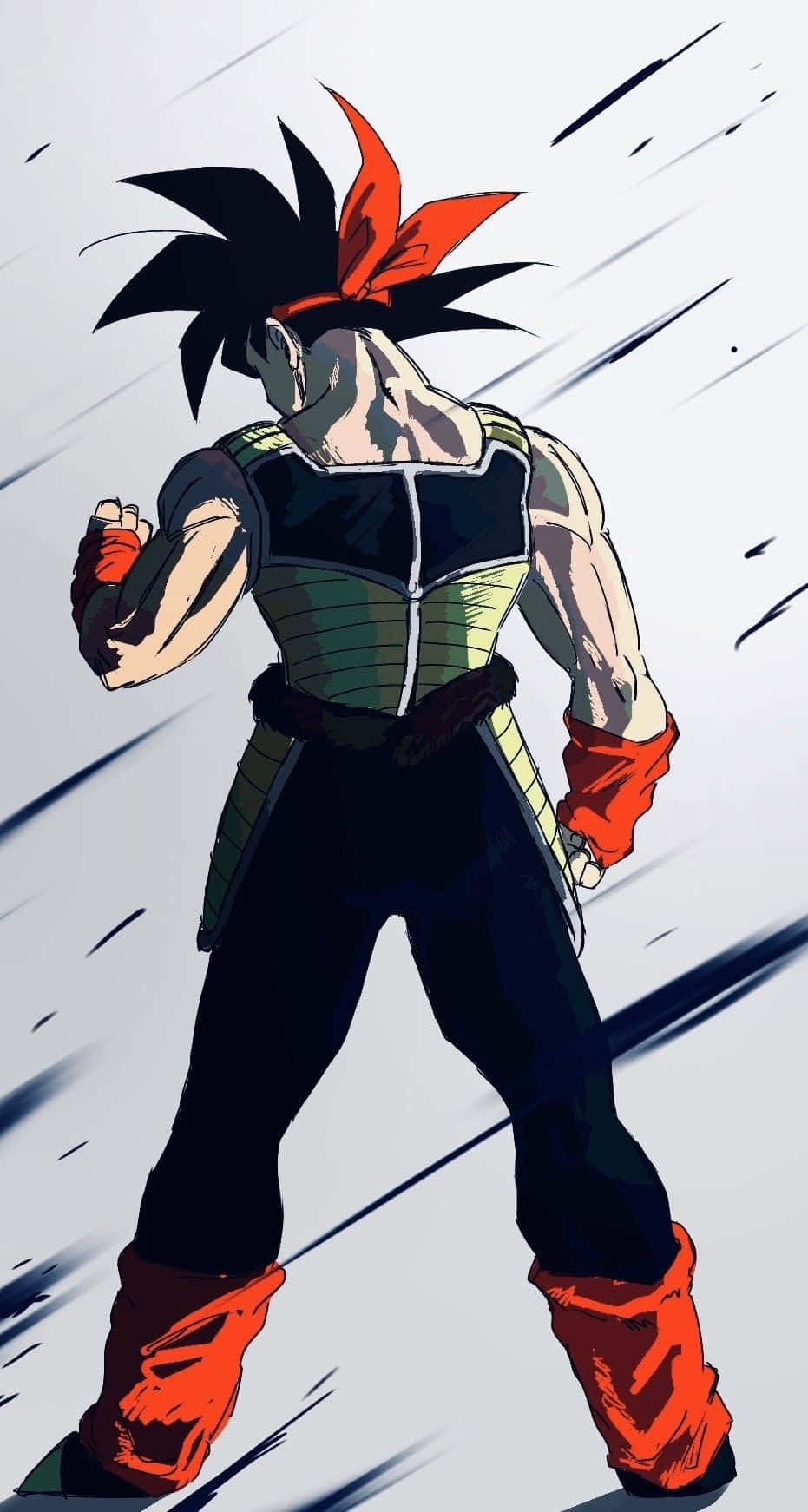 Bardock, spiky black hair, red headband, HD Phone Wallpaper