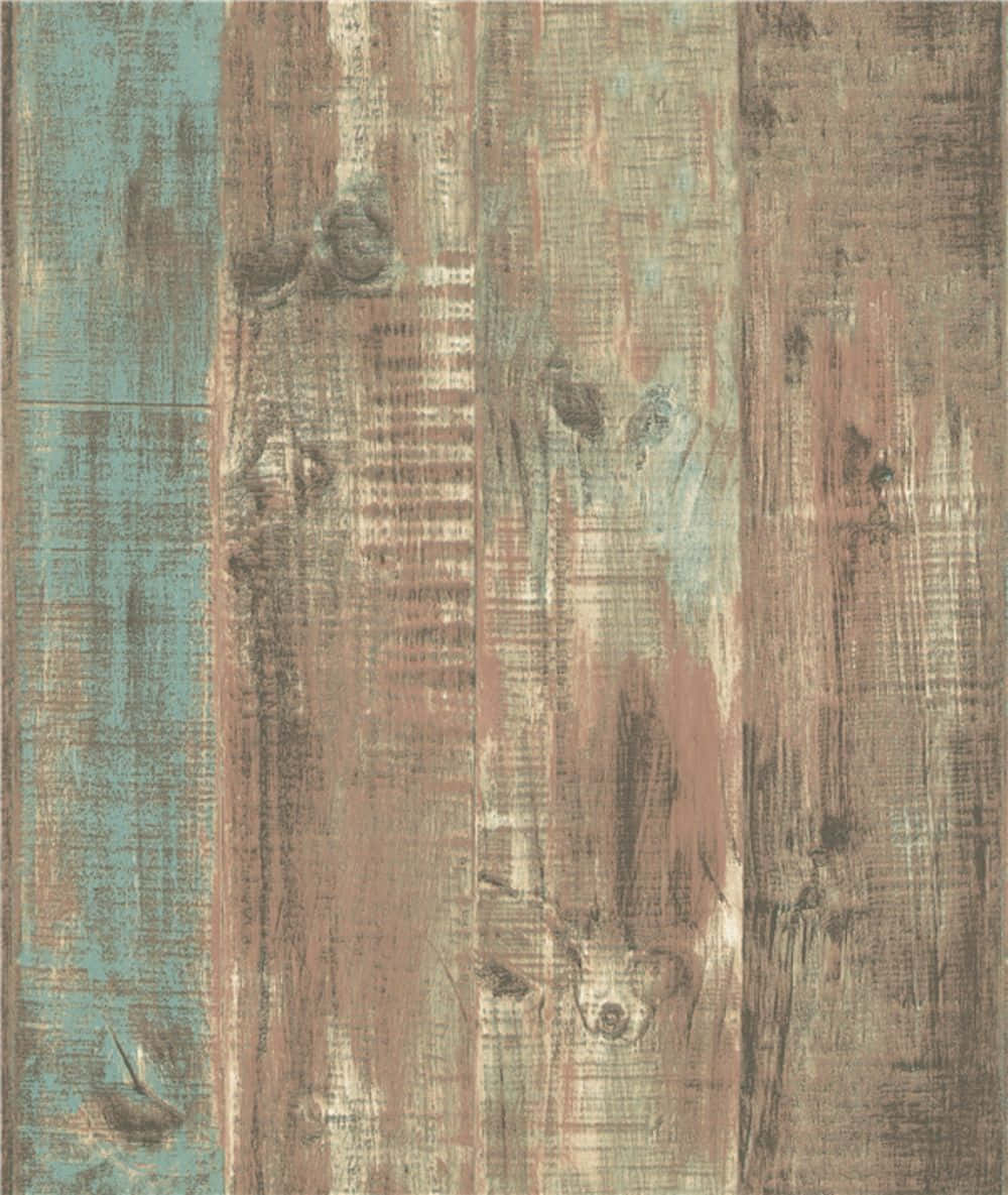 Barn Wood, weathered wooden planks, faded teal, SD Phone Wallpaper