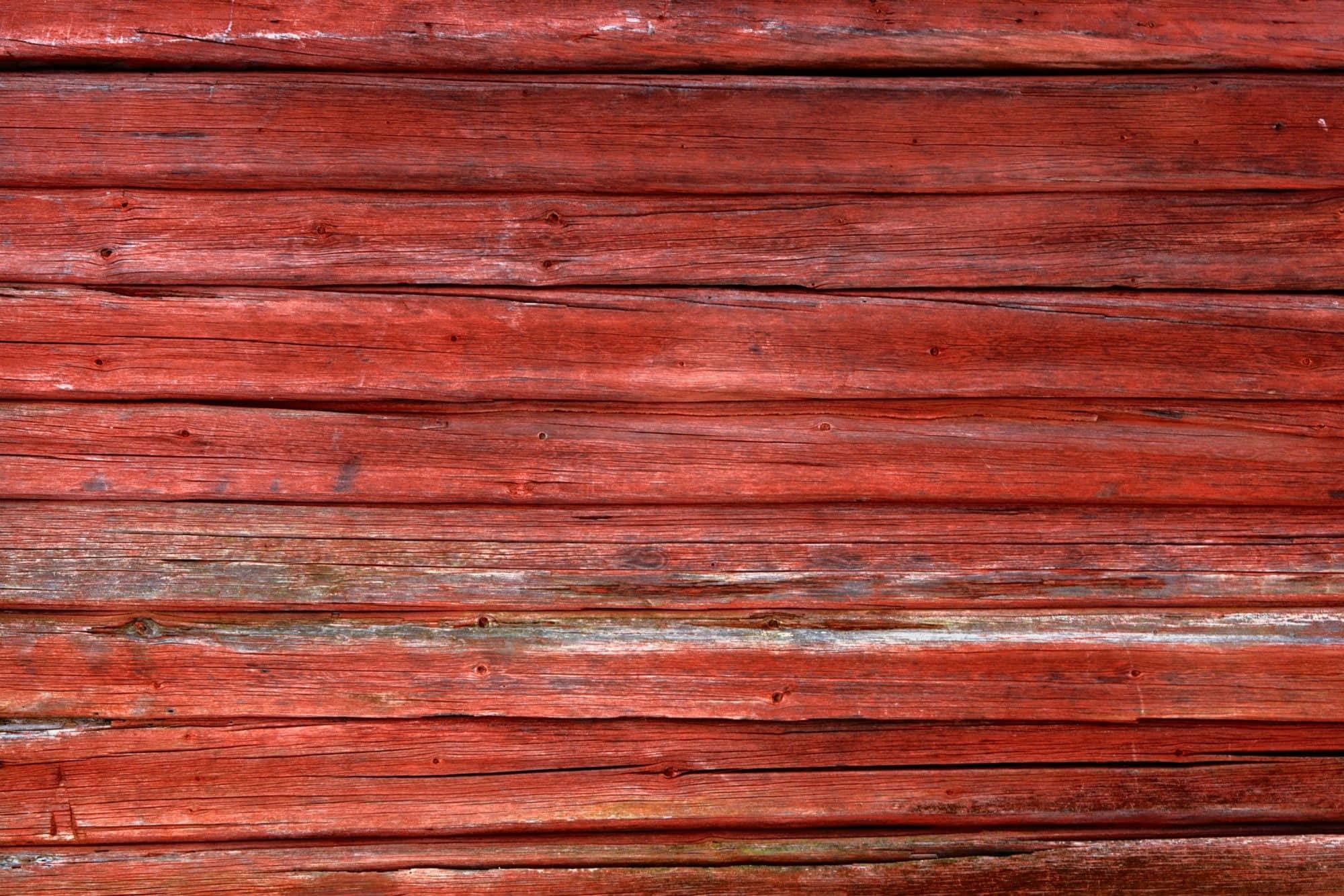 red wood wall texture, weathered horizontal red wooden planks, natural grain, Full HD Desktop Wallpaper