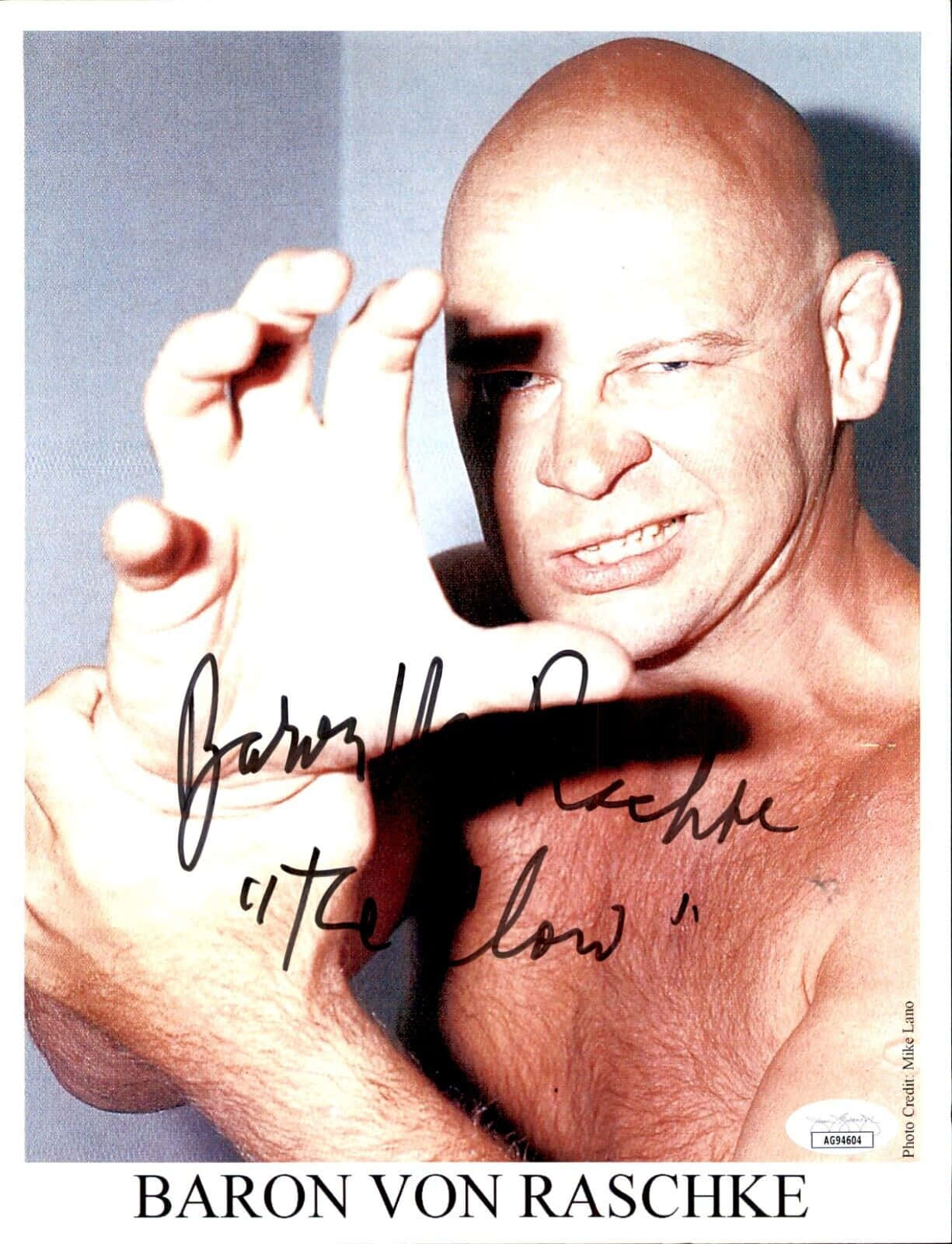 Baron Von Raschke, bald wrestler, signature, HD Phone Wallpaper