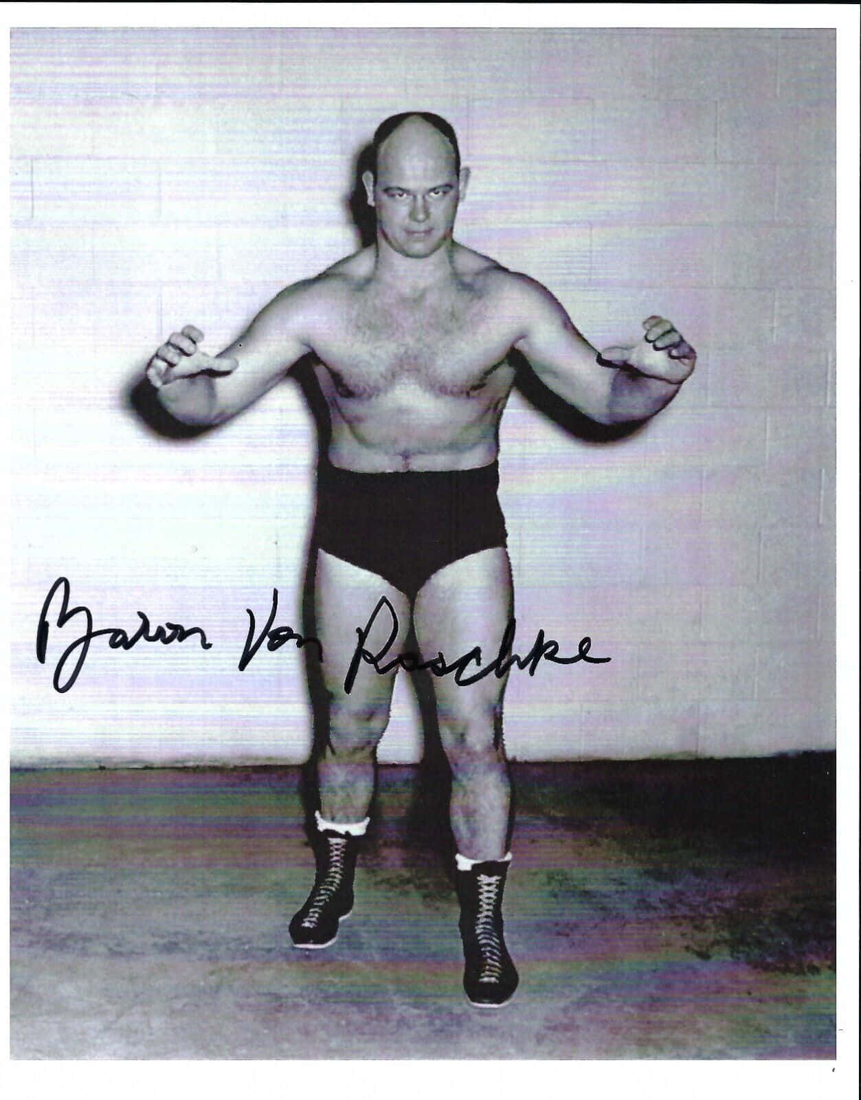 Baron Von Raschke, black trunks, boots, HD Phone Wallpaper