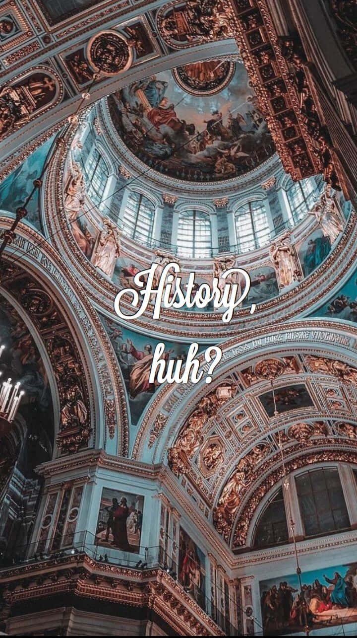 Baroque, cathedral dome, gold trim, HD Phone Wallpaper