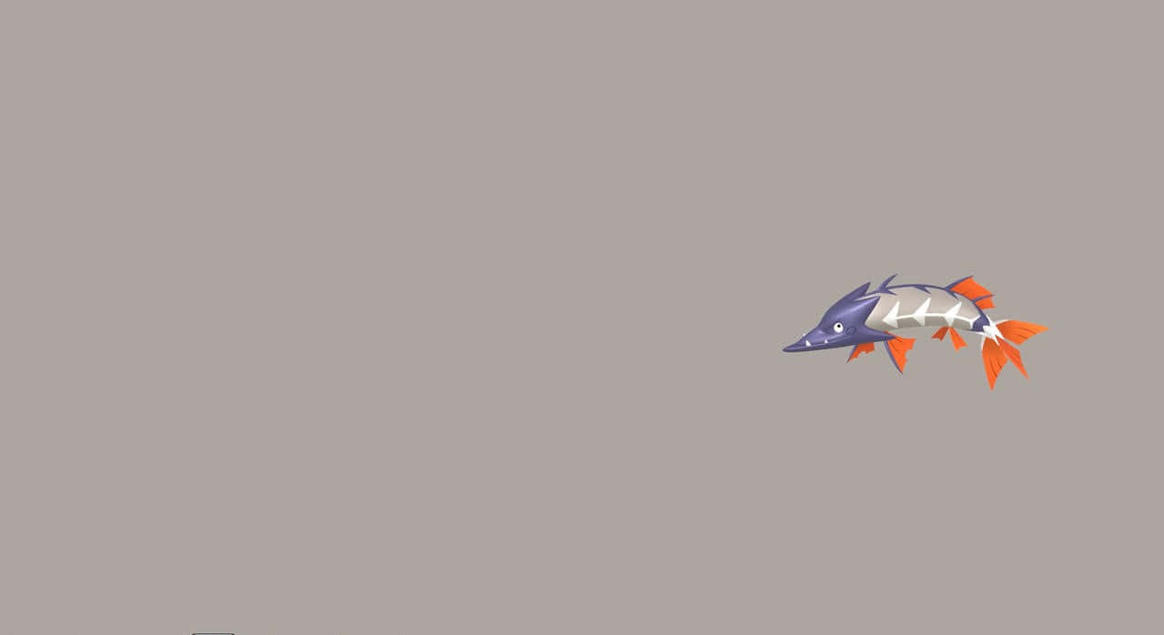 Barraskewda, shiny, purple head, SD Desktop Wallpaper