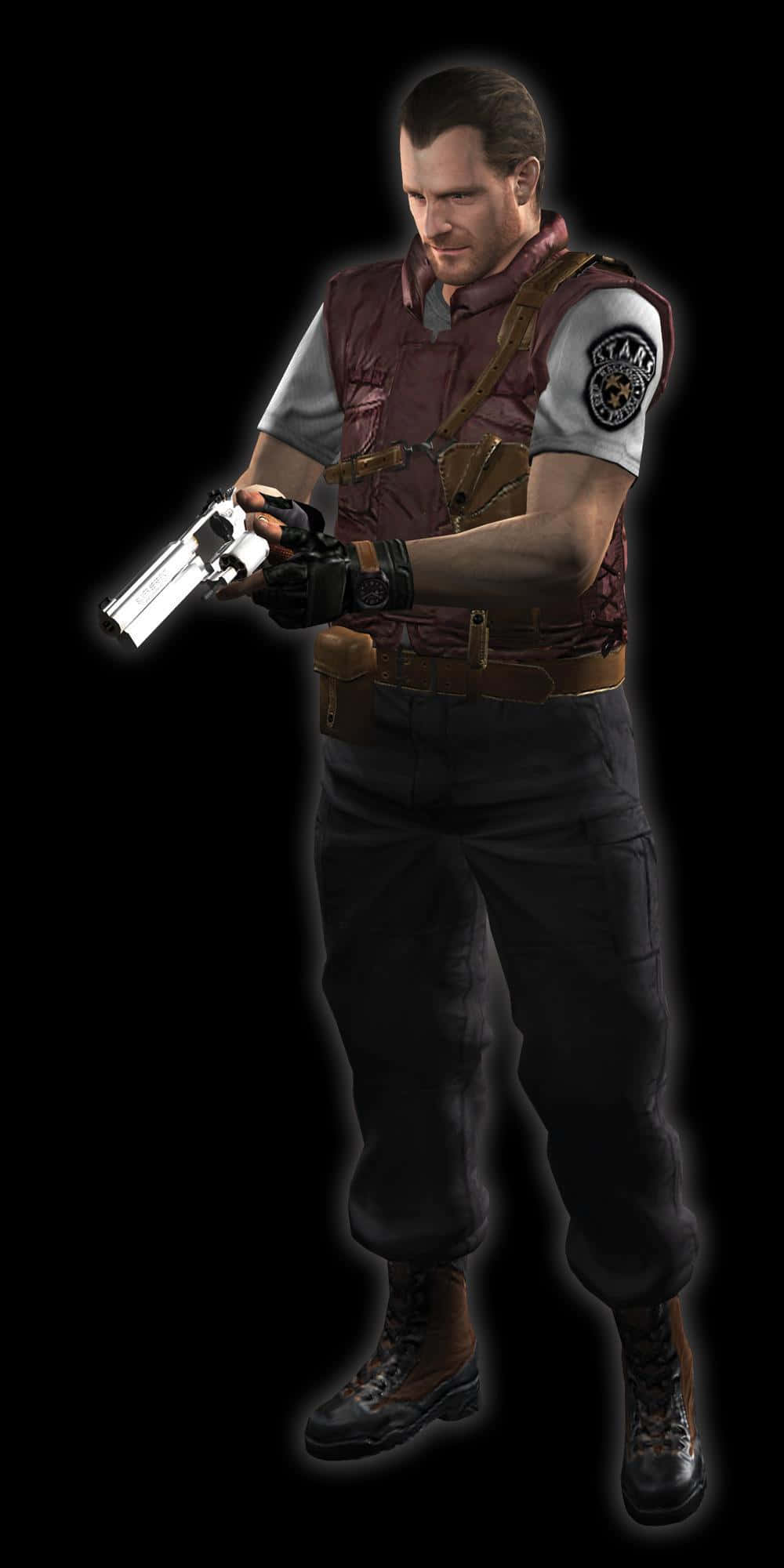 Barry Burton, S.T.A.R.S, tactical gear, Full HD Phone Wallpaper