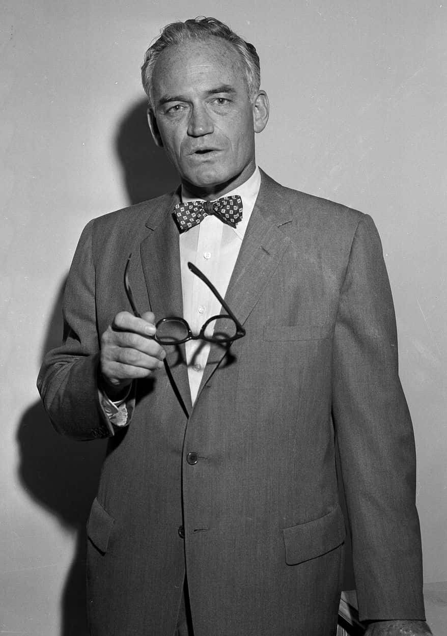 Barry Goldwater, glasses, suit, SD Phone Wallpaper