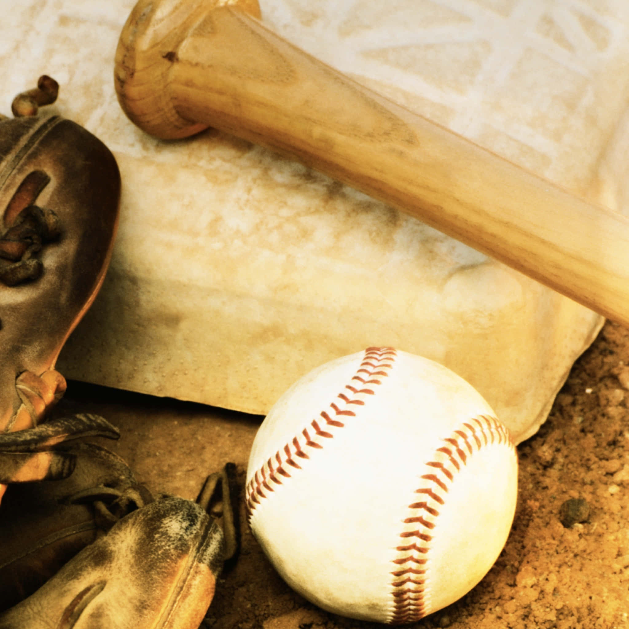 baseball bat, baseball bat glove, baseball ball, Full HD Desktop Wallpaper