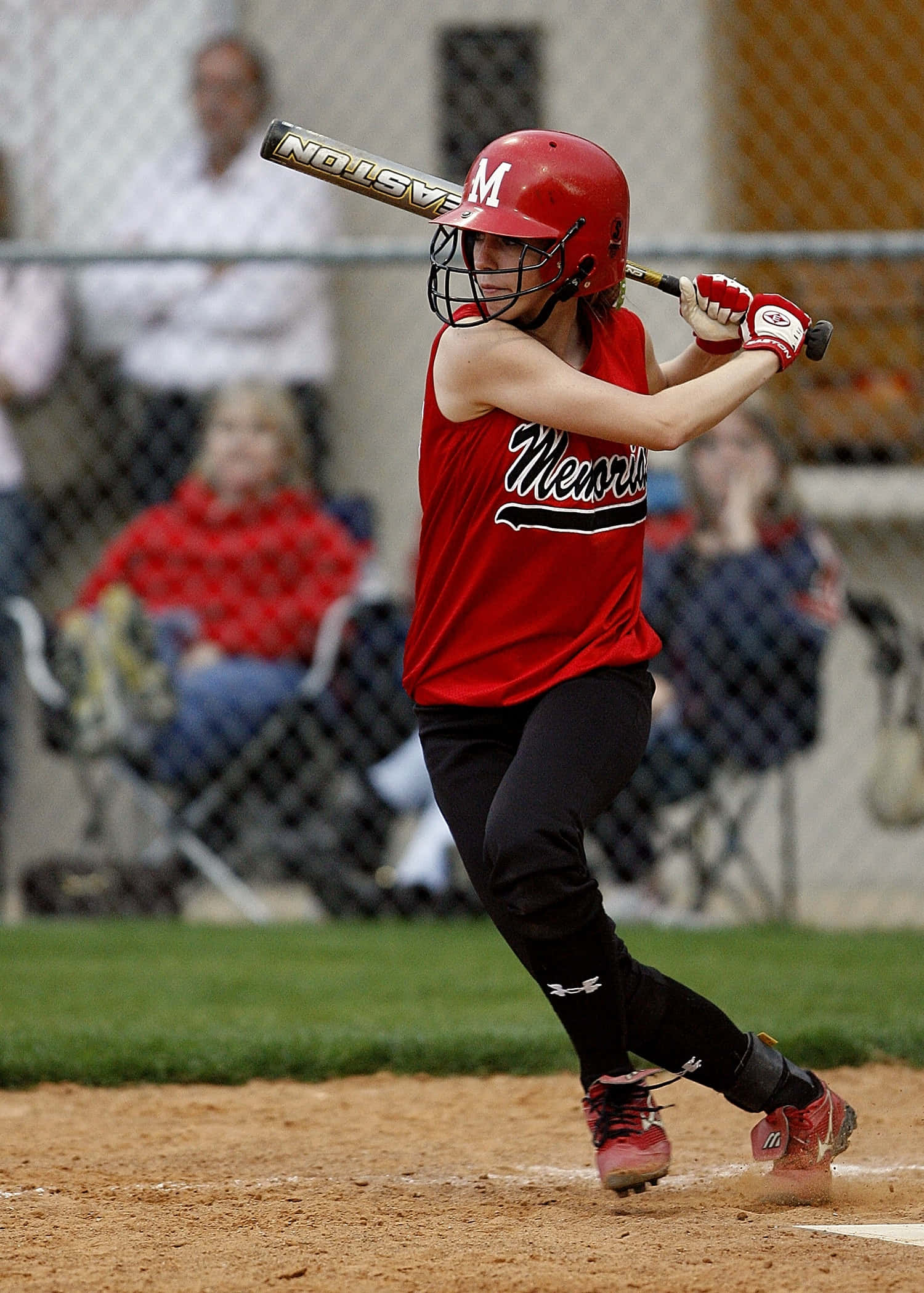 baseball bat, red gear, home plate, Full HD Phone Wallpaper