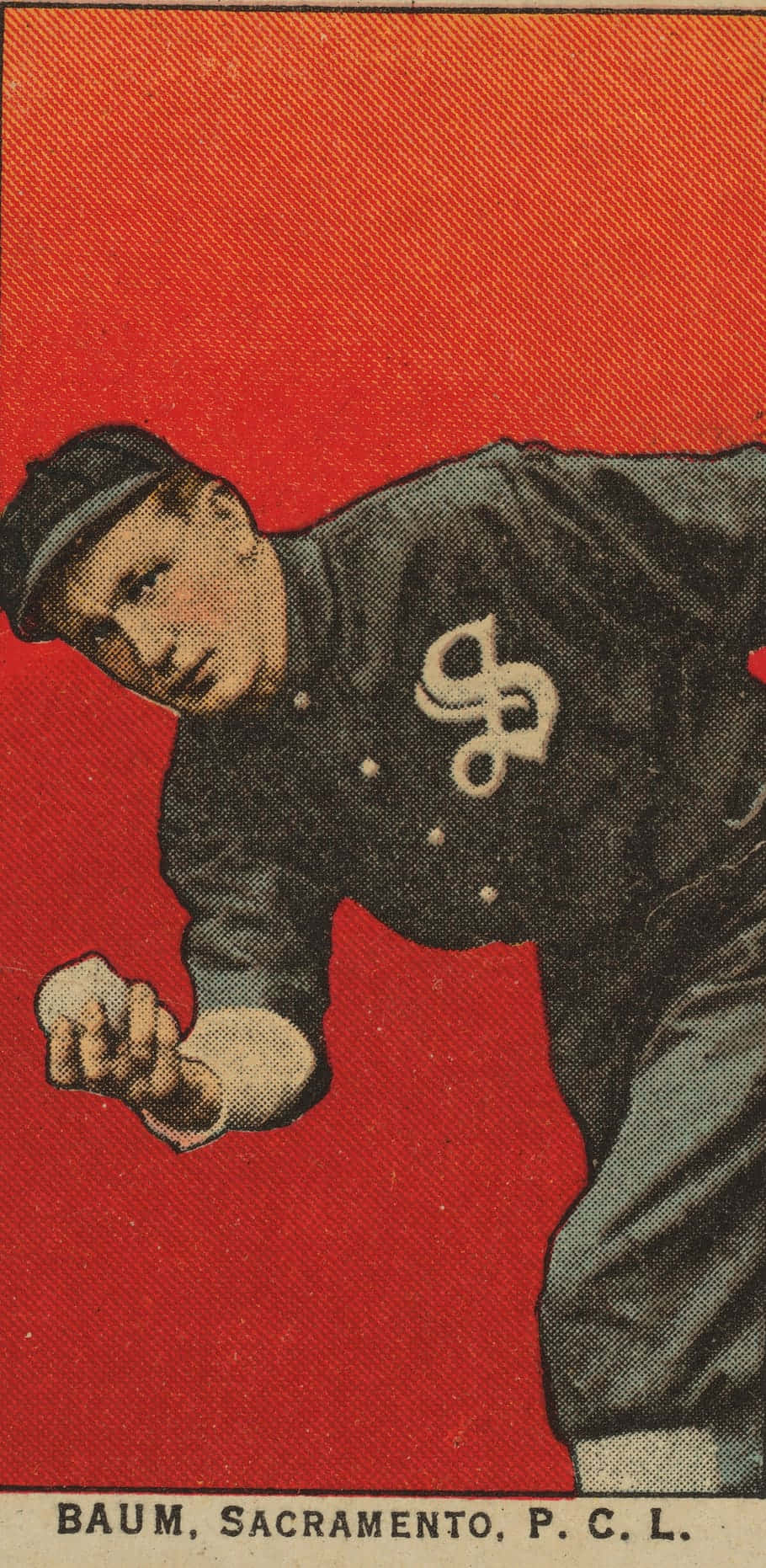 Baseball Cards, vintage Baseball Cards, dark uniform, HD Phone Wallpaper