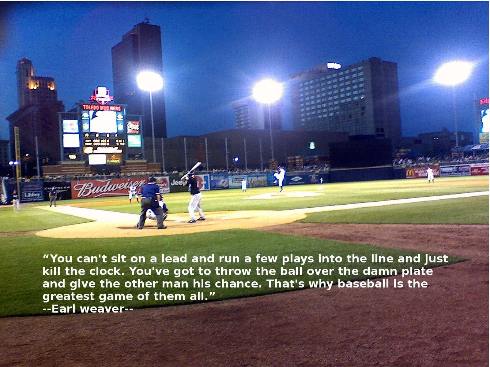 baseball game, stadium lights, batter at home plate, HD Desktop Wallpaper