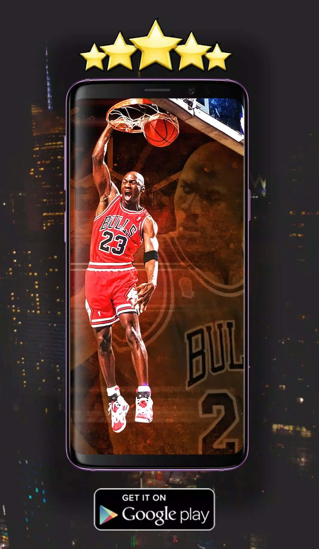 Michael Jordan, red Bulls jersey, dunks basketball, HD Phone Wallpaper