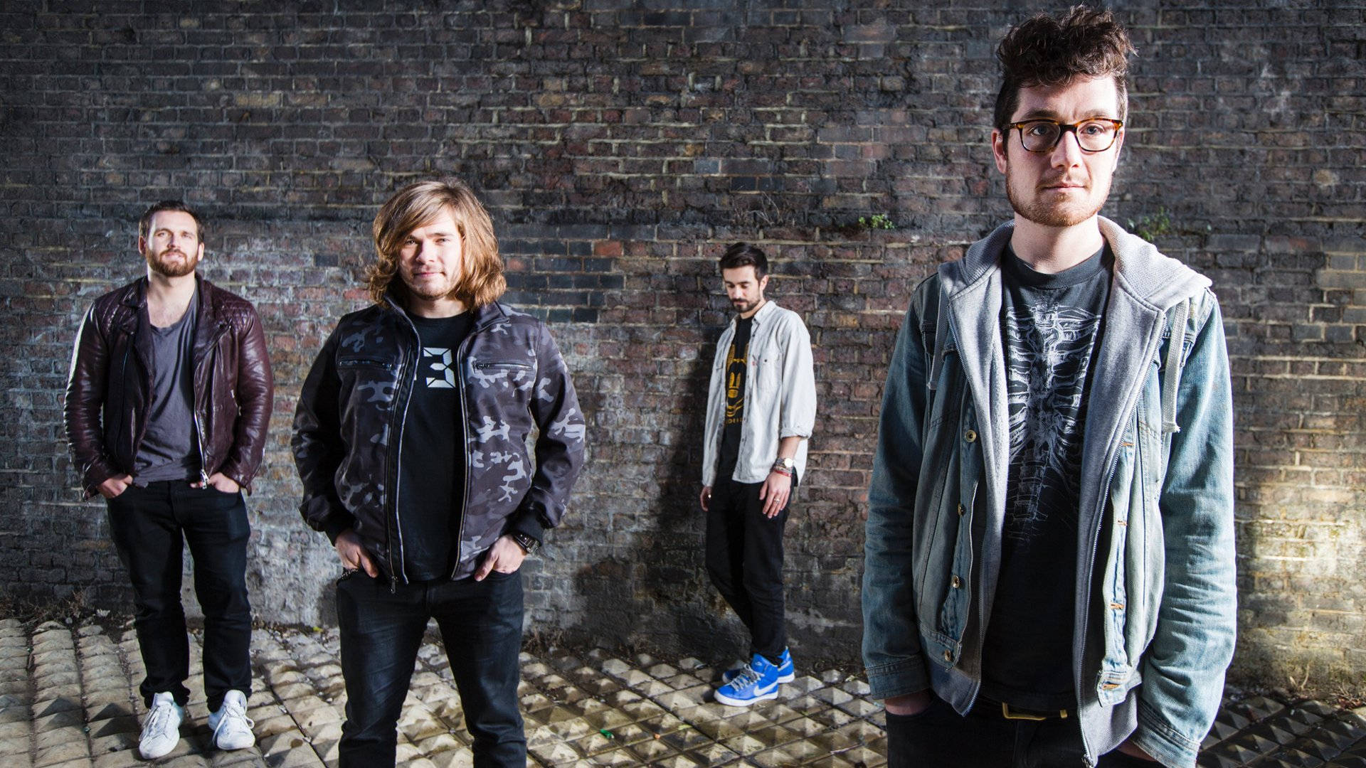 Bastille, pop rock band, four men, Full HD Desktop Wallpaper