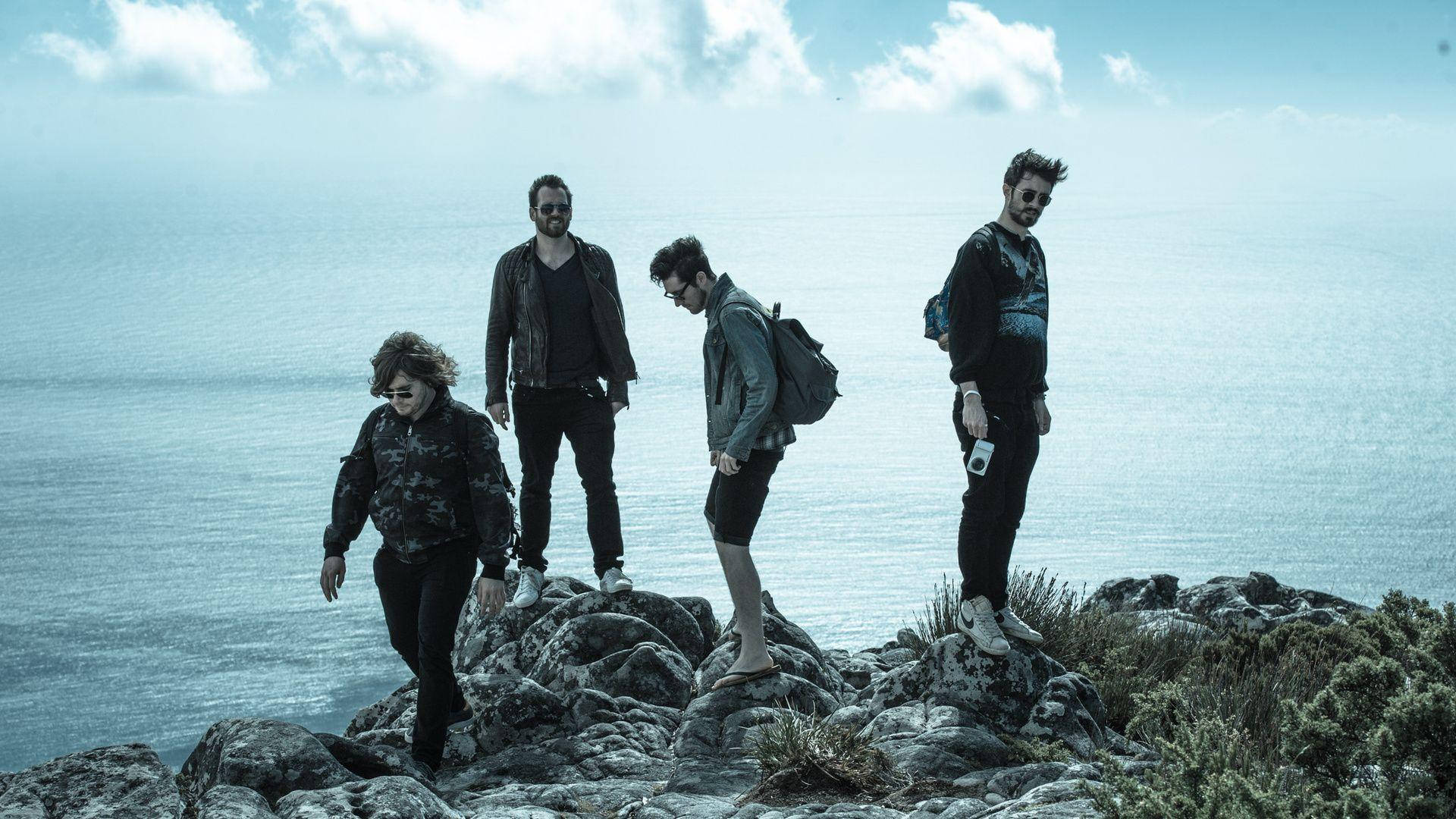 Bastille, ocean, rocky cliff, Full HD Desktop Wallpaper