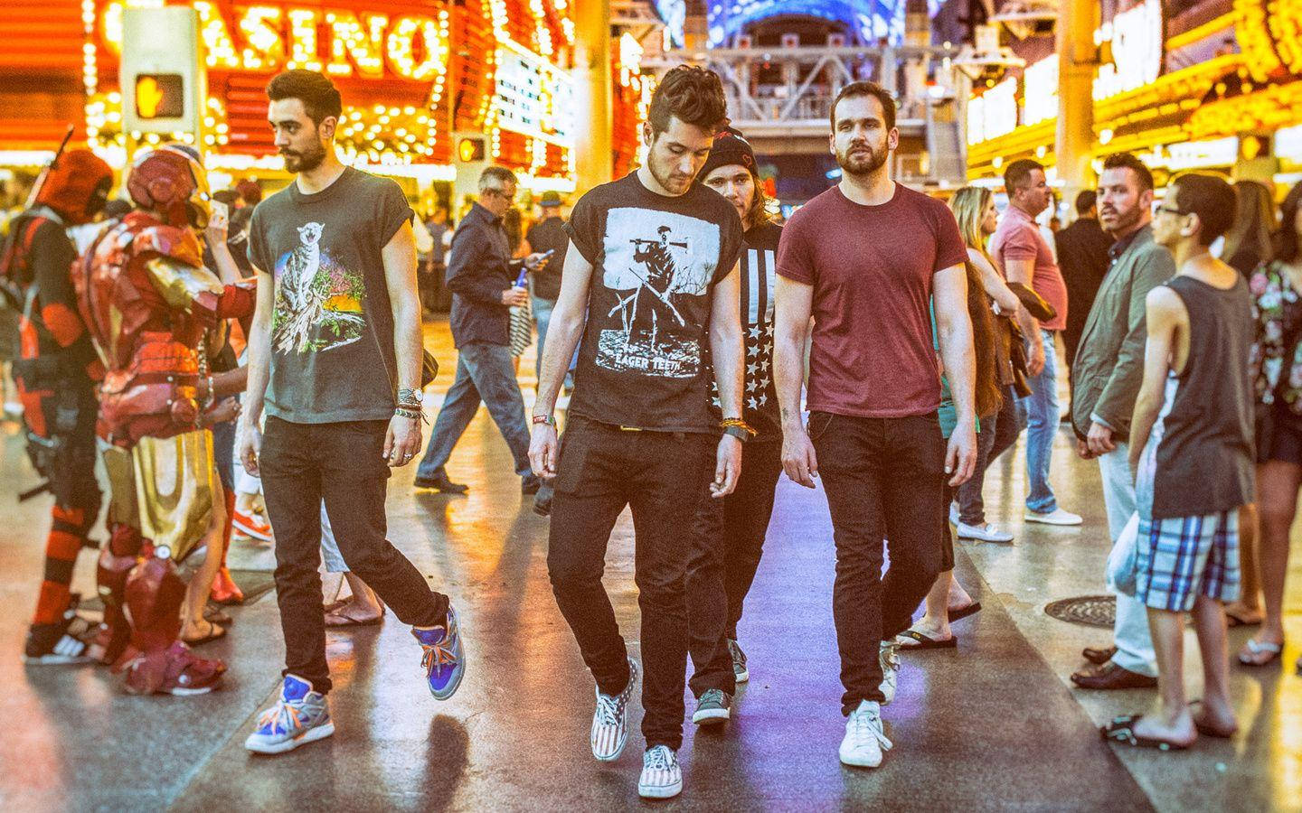 Bastille, casino, neon signs, HD Desktop Wallpaper