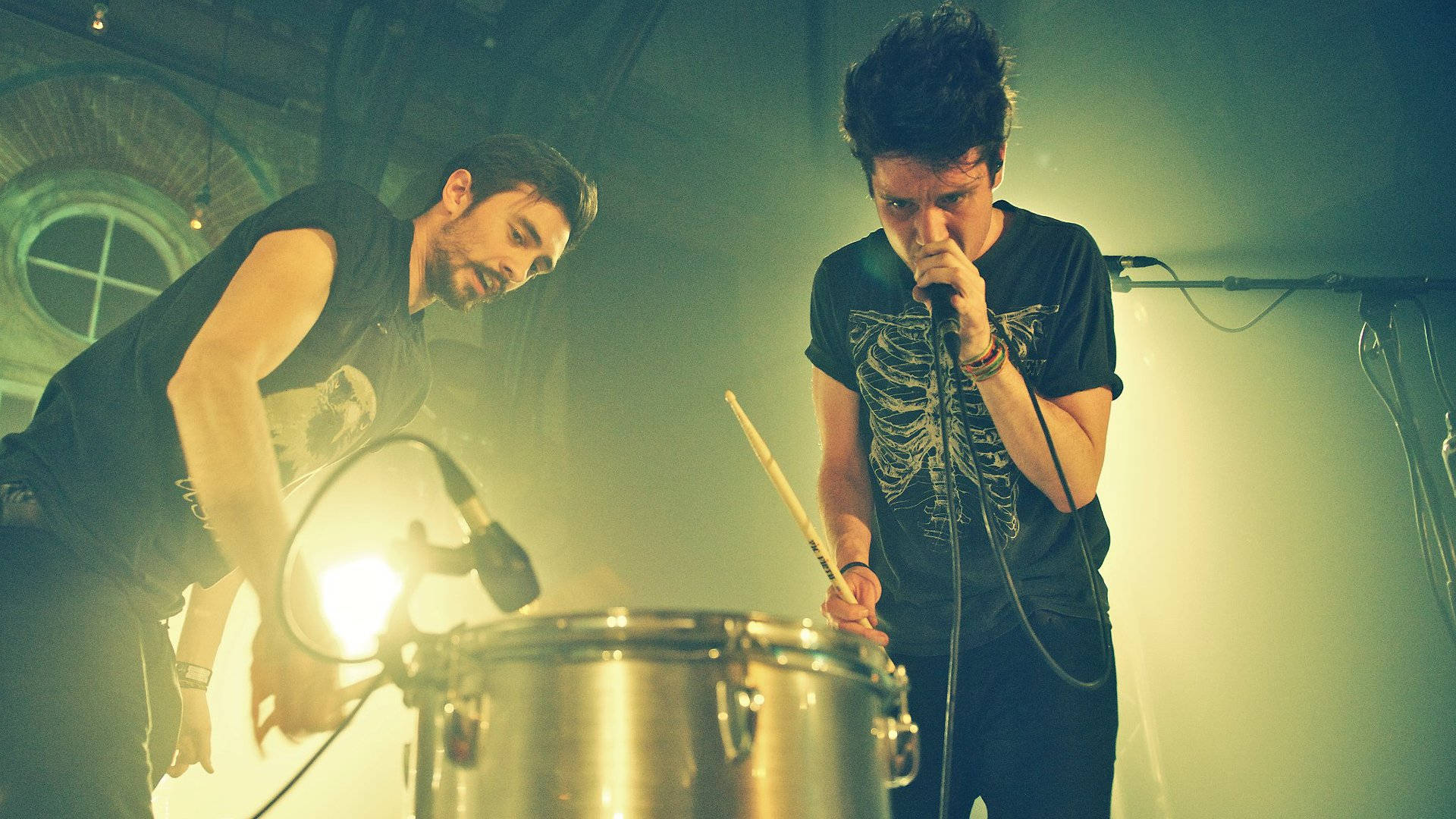 Bastille, music tour, drummer, Full HD Desktop Wallpaper