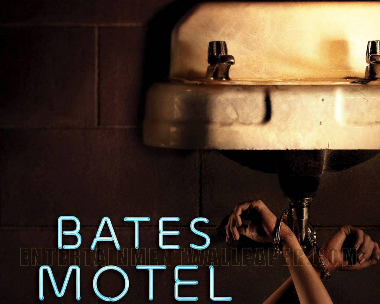 Bates Motel, handcuffed to a sink, dimly lit bathroom sink, HD Desktop Wallpaper