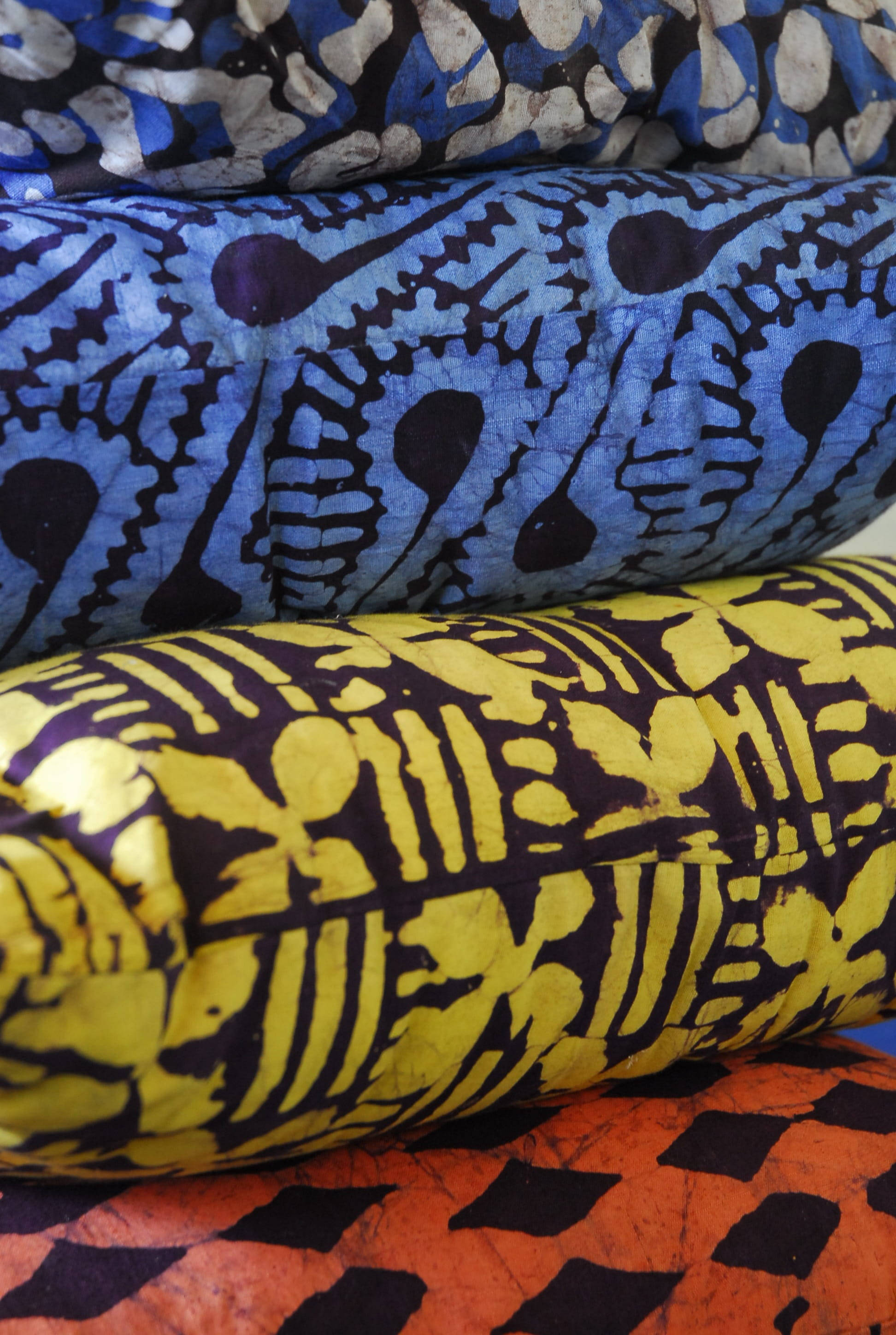 batik, blue, black, 2K Phone Wallpaper