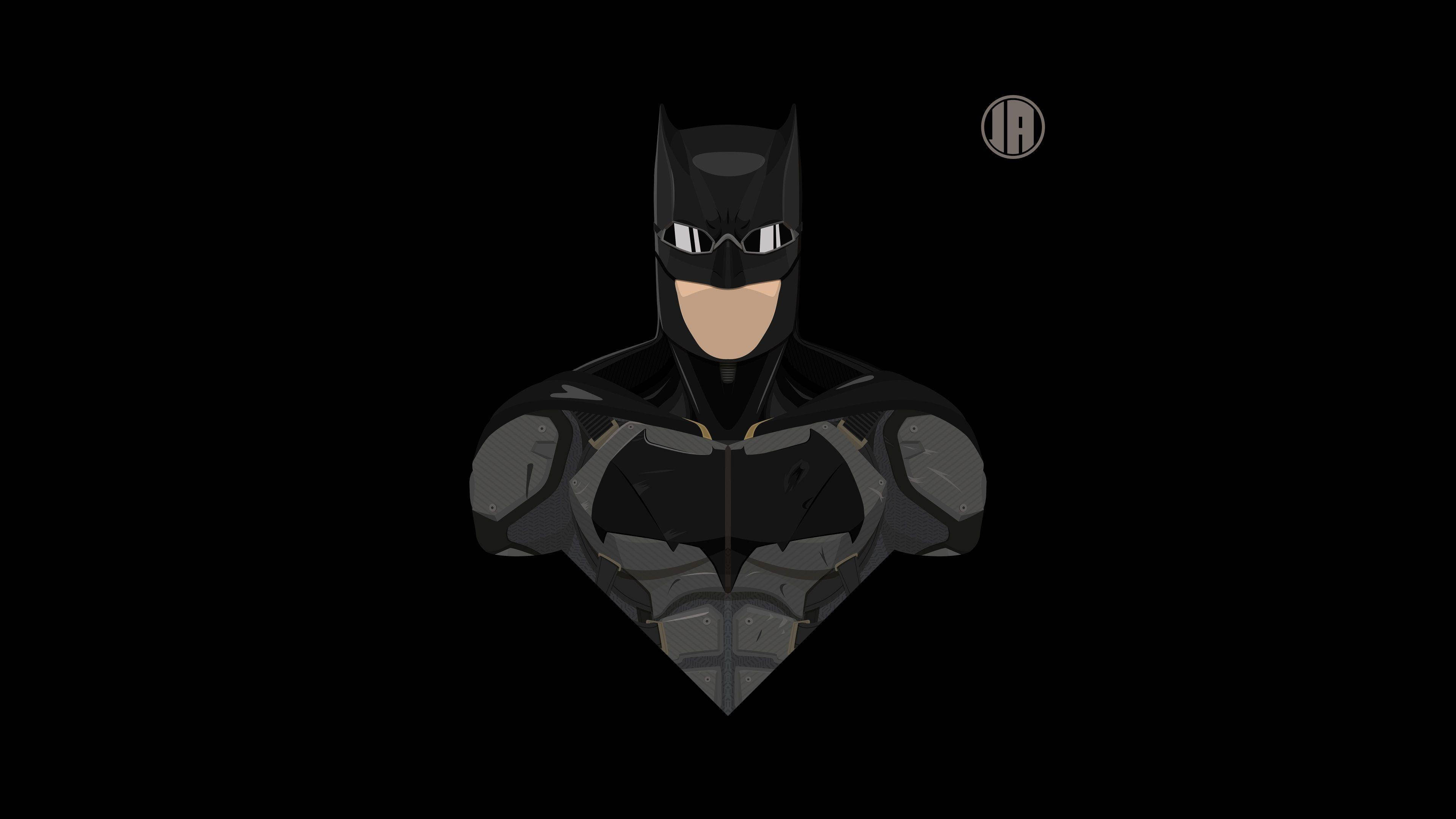Batman, 4K, dark silhouette, 4K Desktop Wallpaper