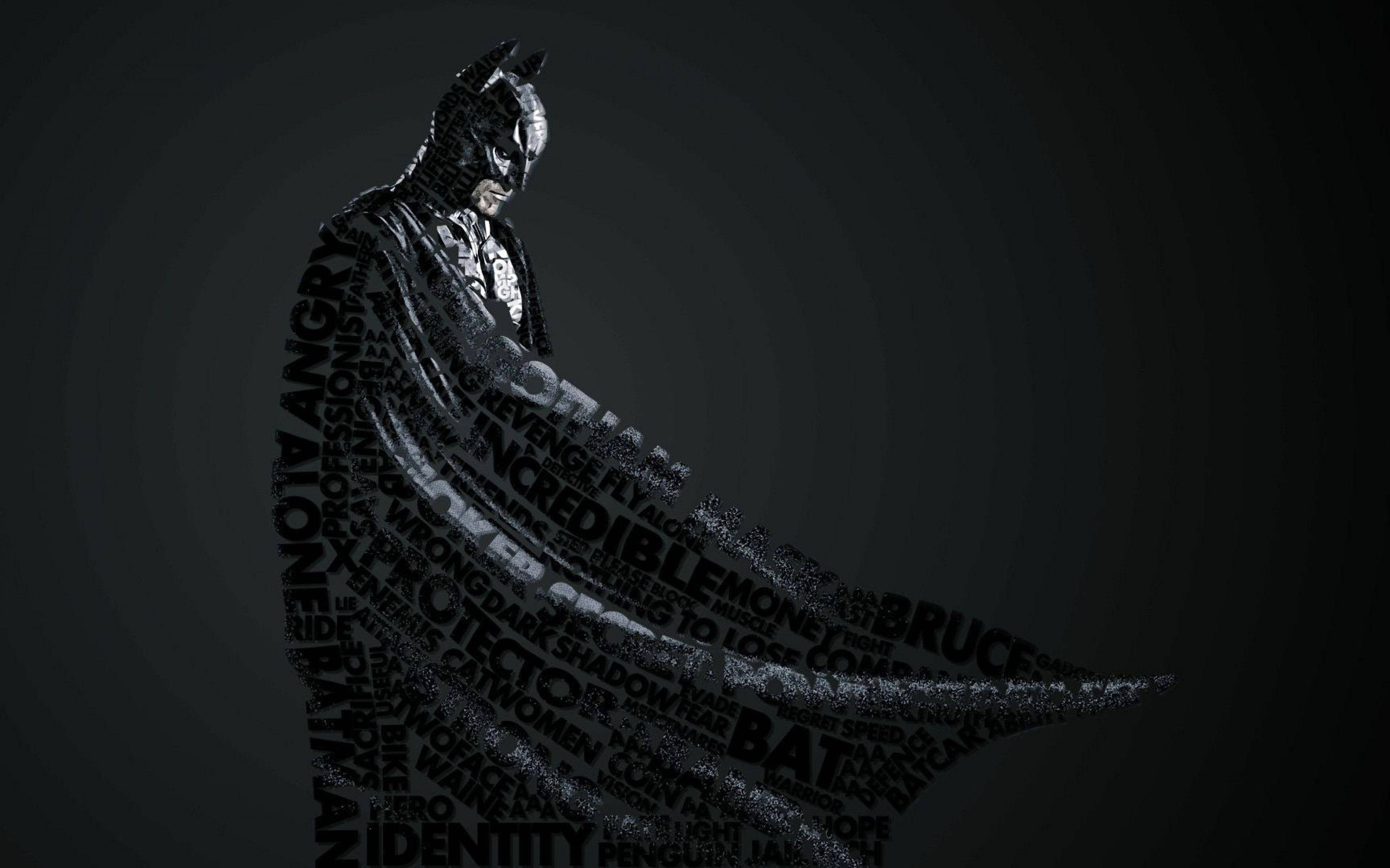 Batman, 4K, silhouette, 4K Desktop Wallpaper