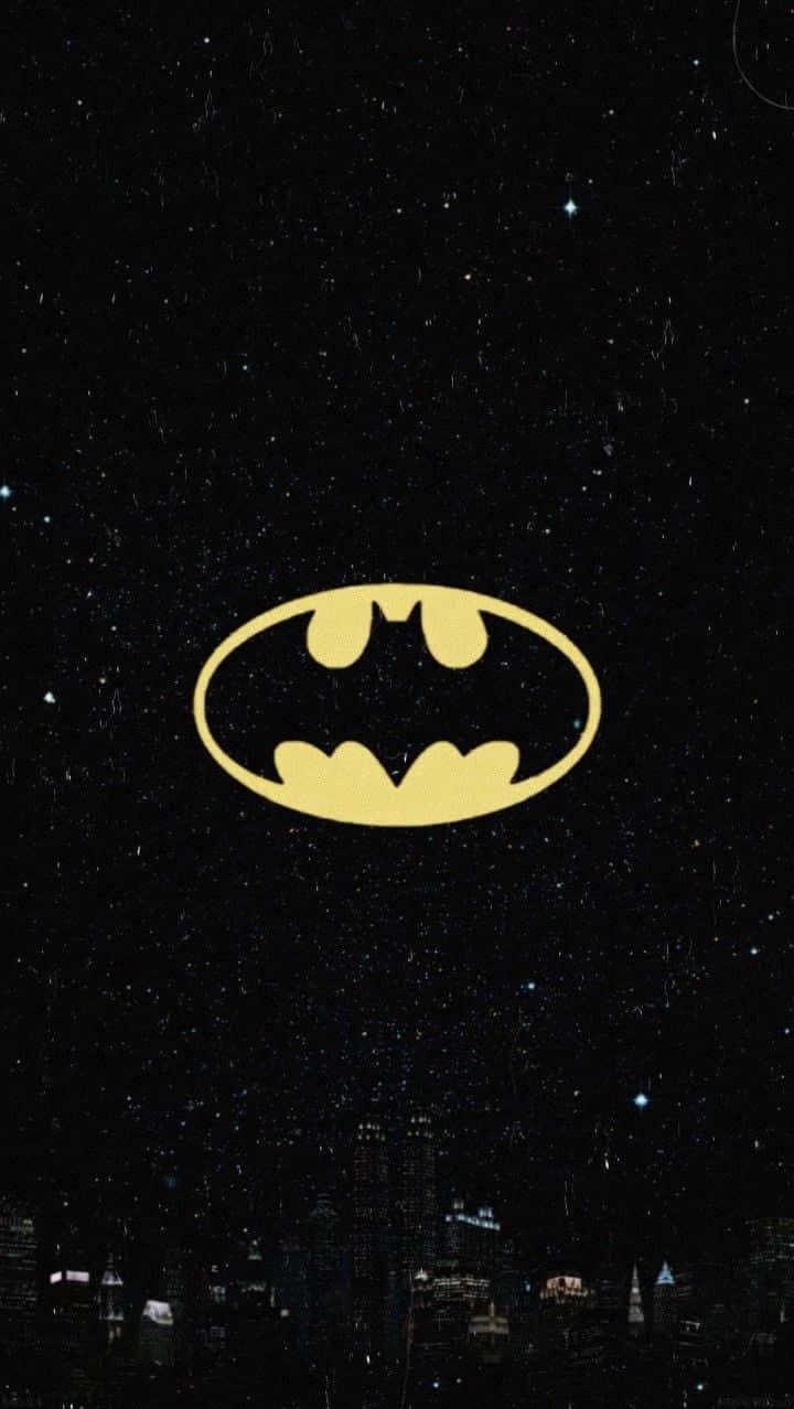 Batman, Yellow, Black, SD Phone Wallpaper