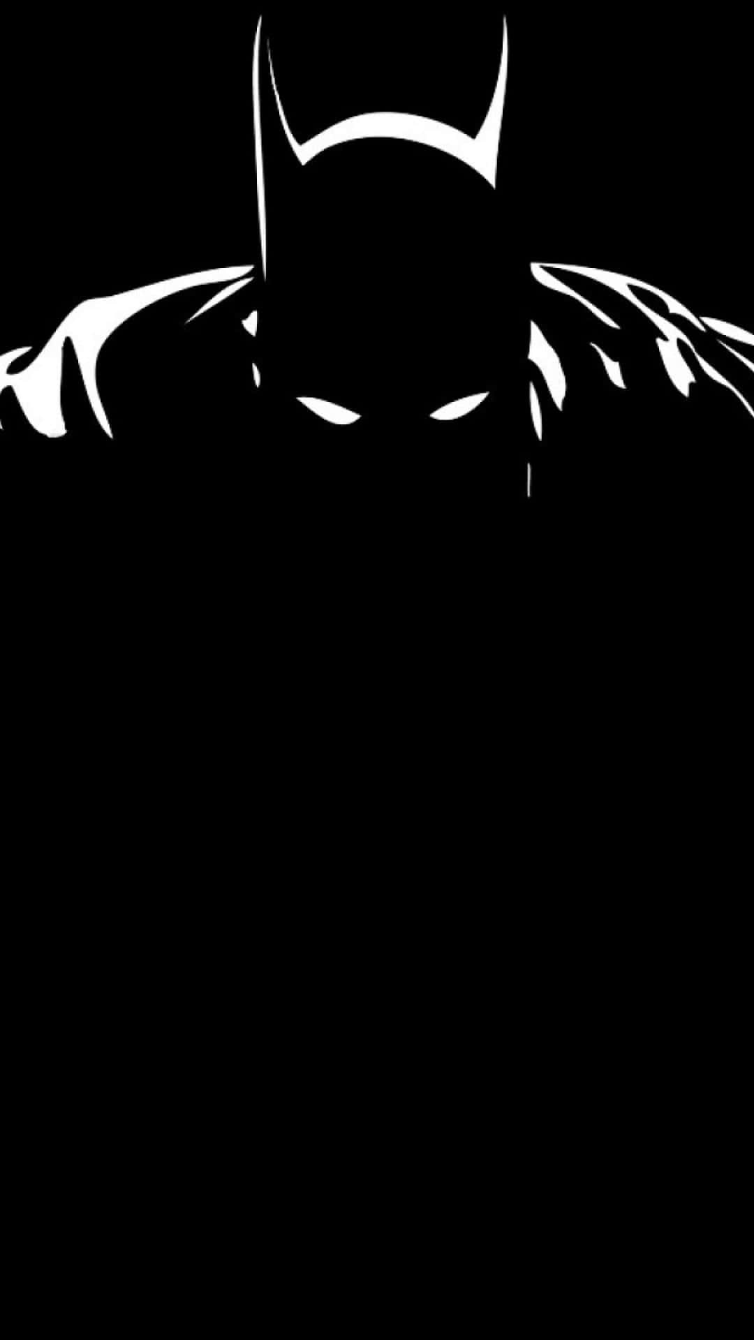 Batman Android, Batman, silhouette, Full HD Phone Wallpaper
