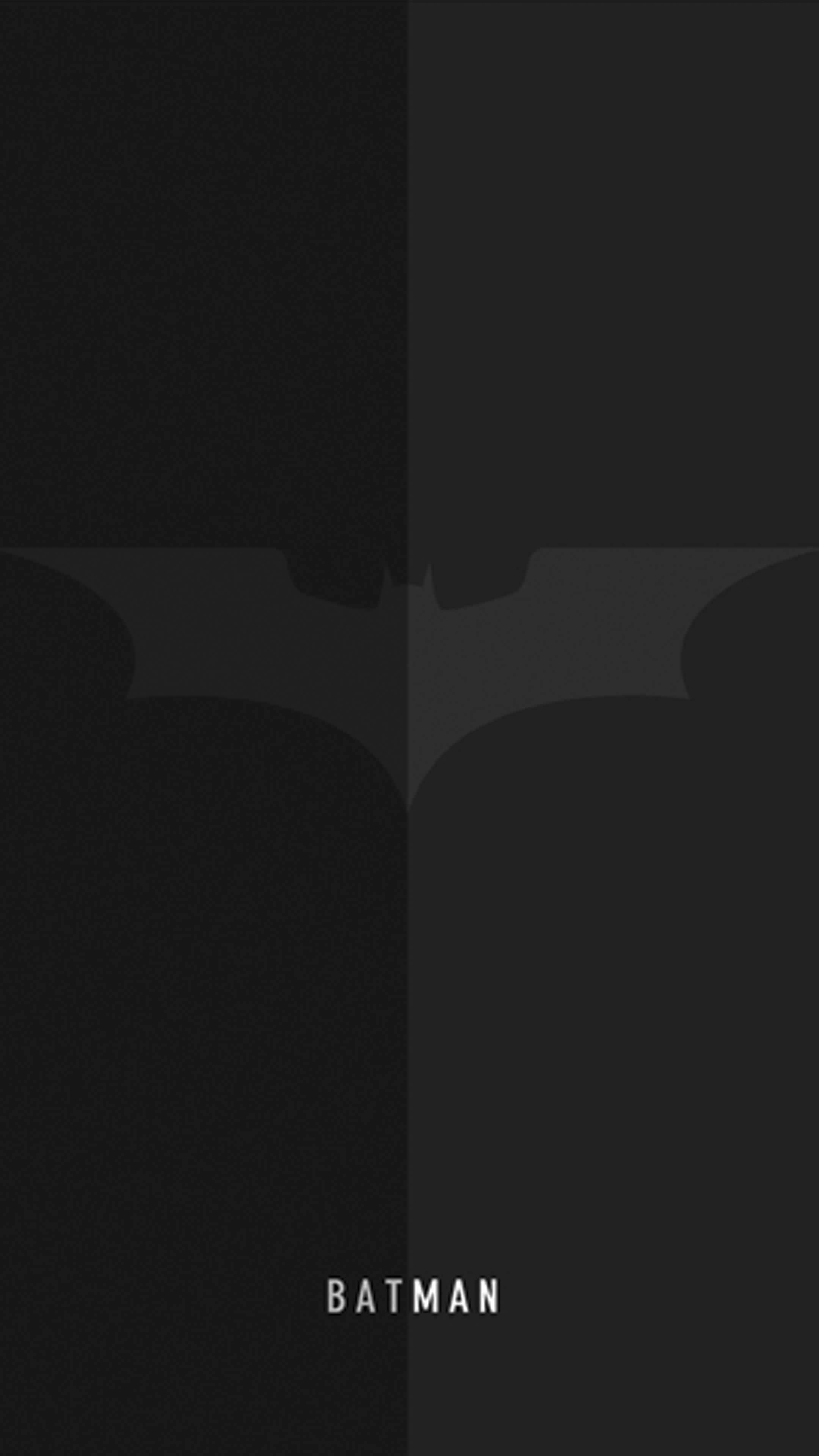Batman Android, Batman logo, black, 4K Phone Wallpaper