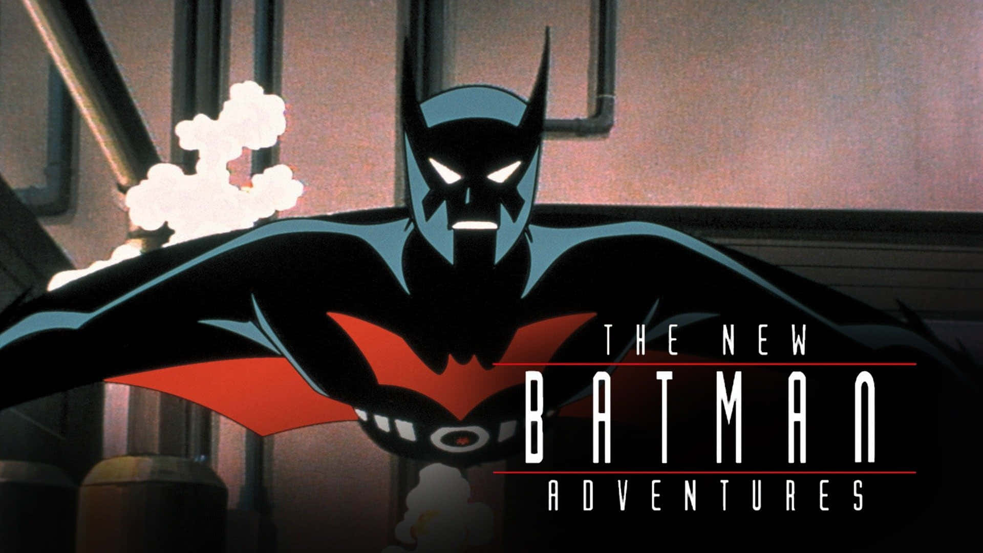 Batman Animated Adventures, 1920 x 1080, dark industrial setting, Full HD Desktop Wallpaper