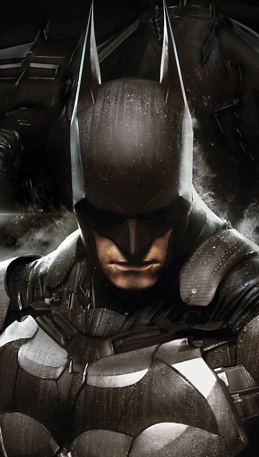 Batman Arkham City, Batman, gritty dark suit, HD Phone Wallpaper