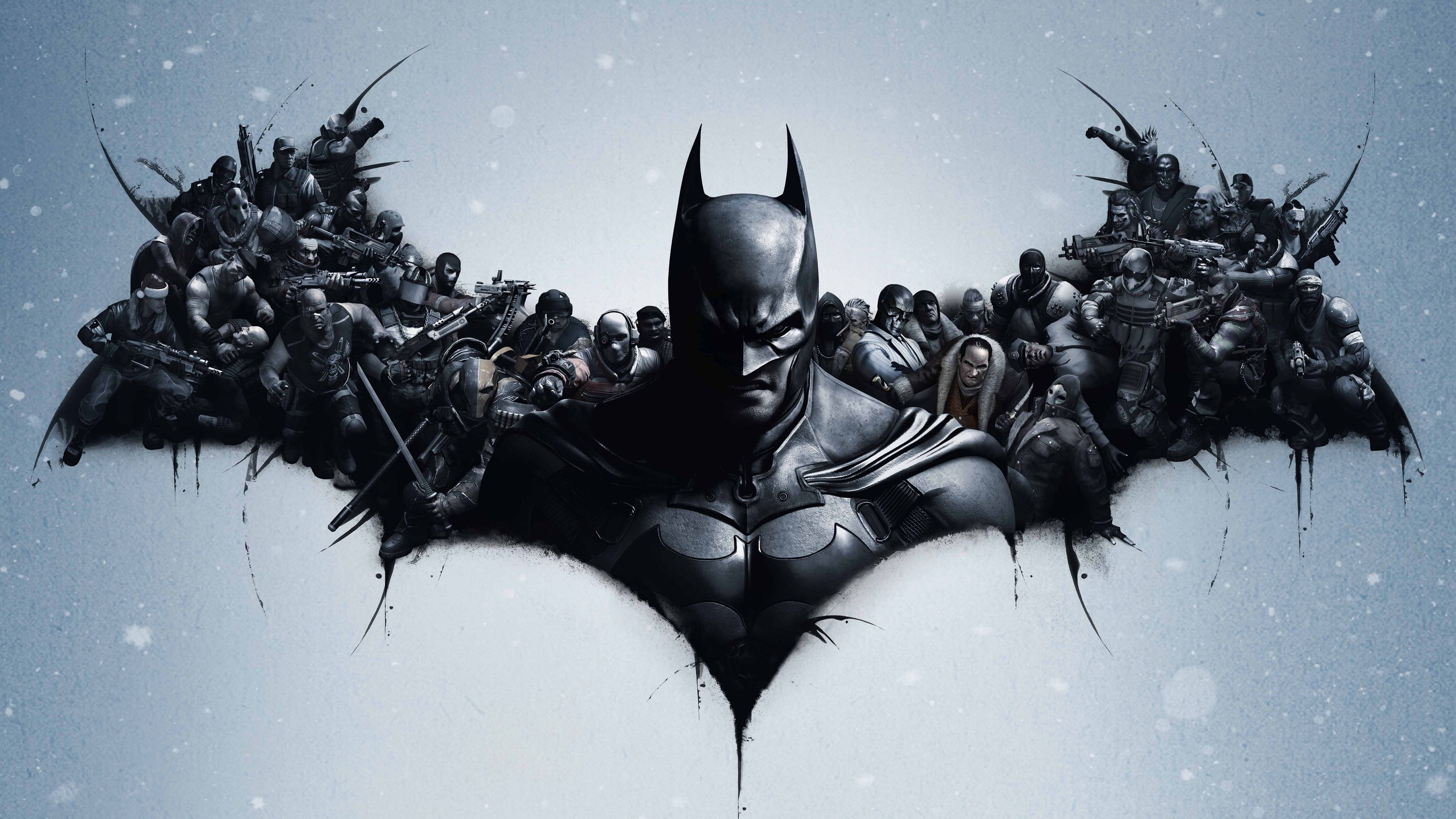 Batman, Arkham City, 4K, 5K Desktop Wallpaper