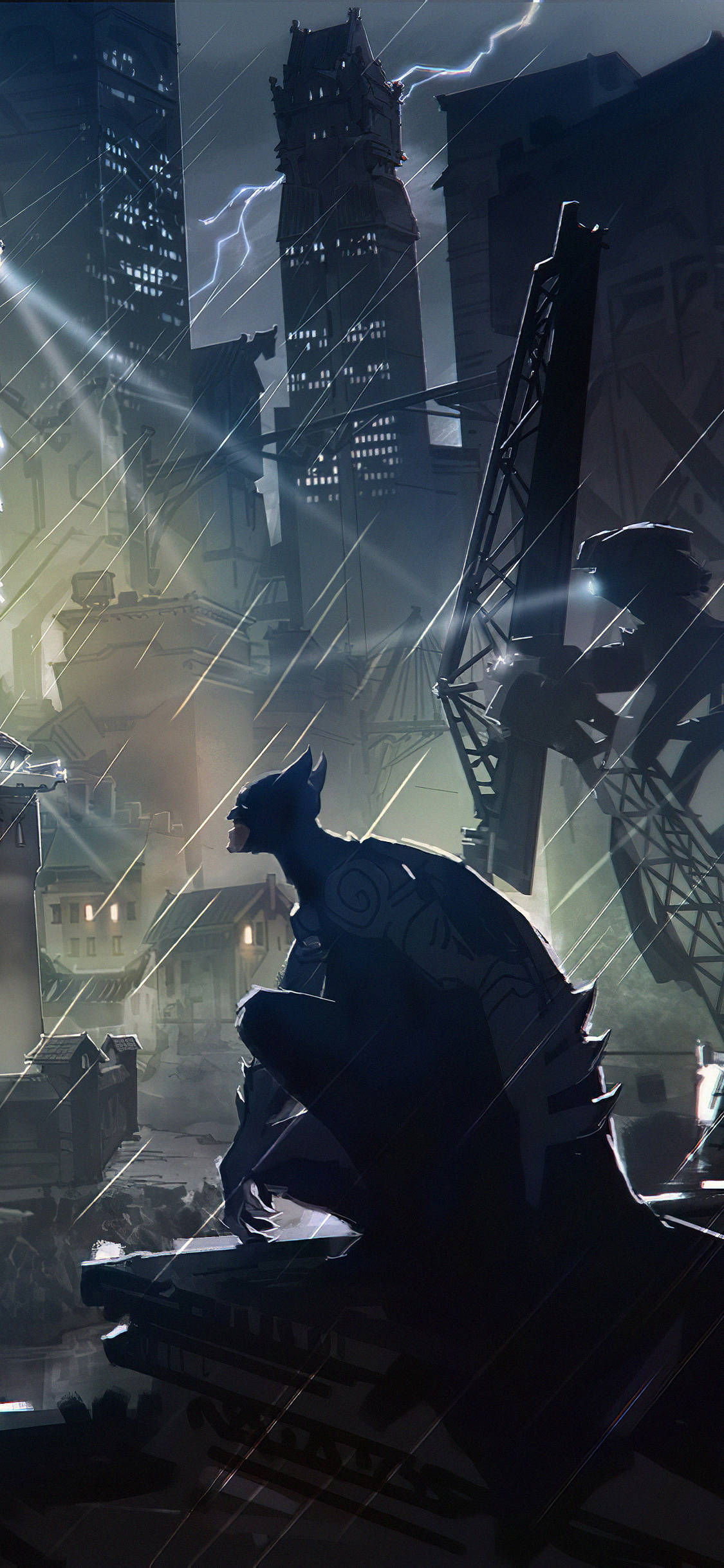 Batman, Arkham City, iPhone, Full HD Phone Wallpaper