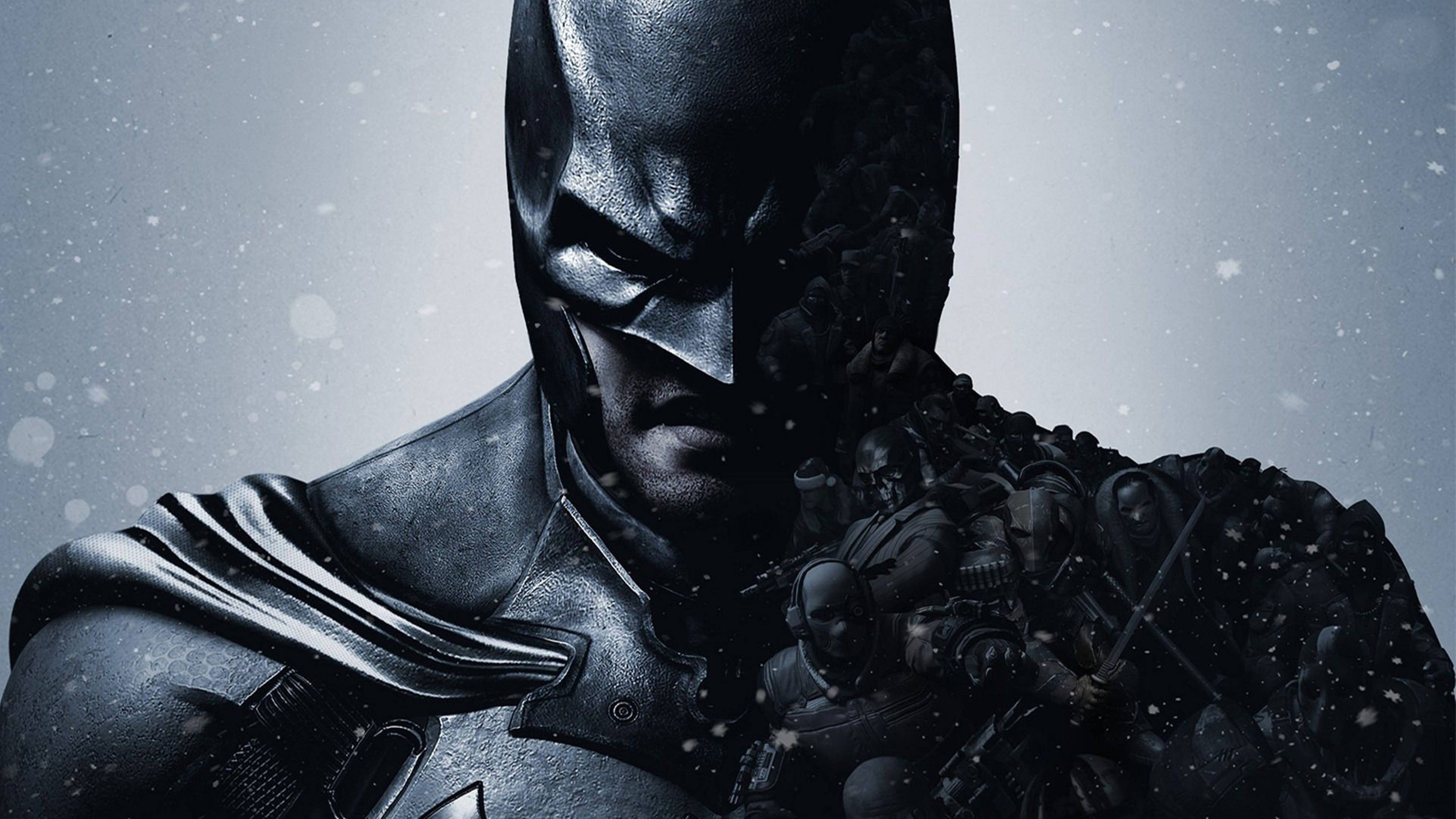Batman Arkham City, Batman, snowy storm, 5K Desktop Wallpaper