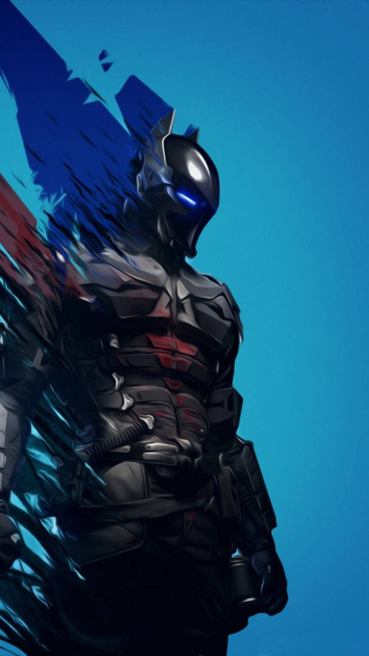 Batman Arkham Knight, iPhone, dark armored suit, HD Phone Wallpaper