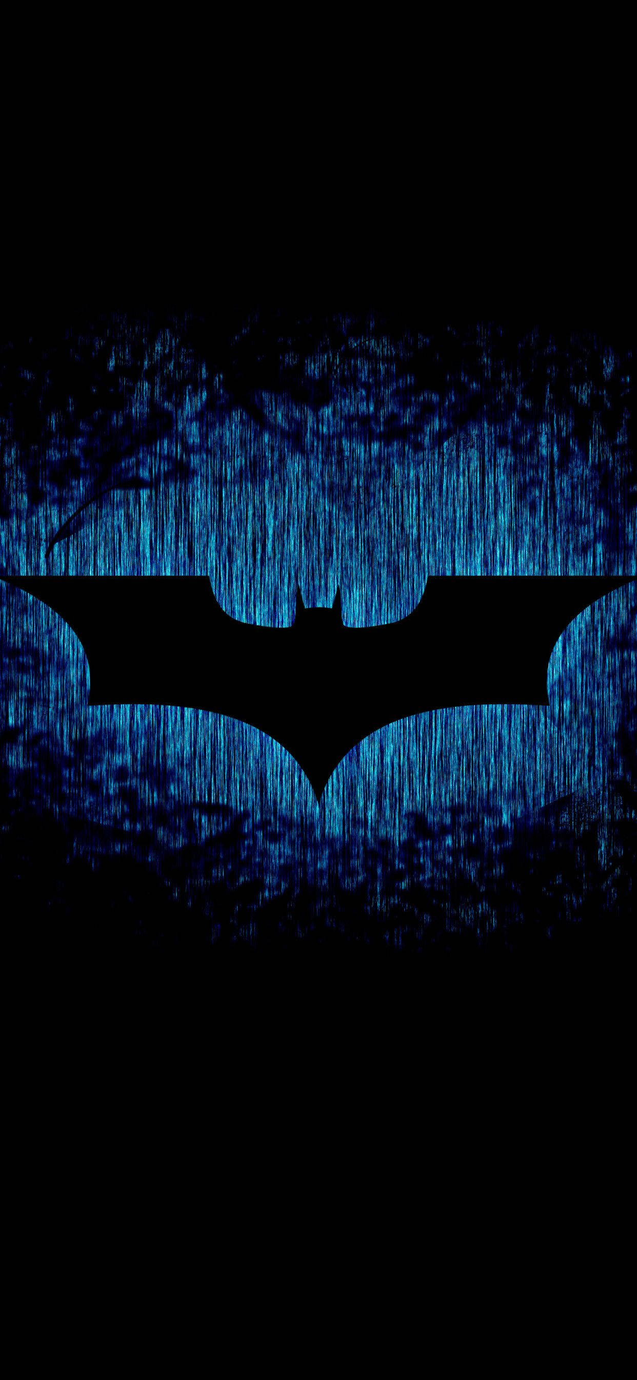 Batman Arkham Knight, iPhone, blue, 2K Phone Wallpaper