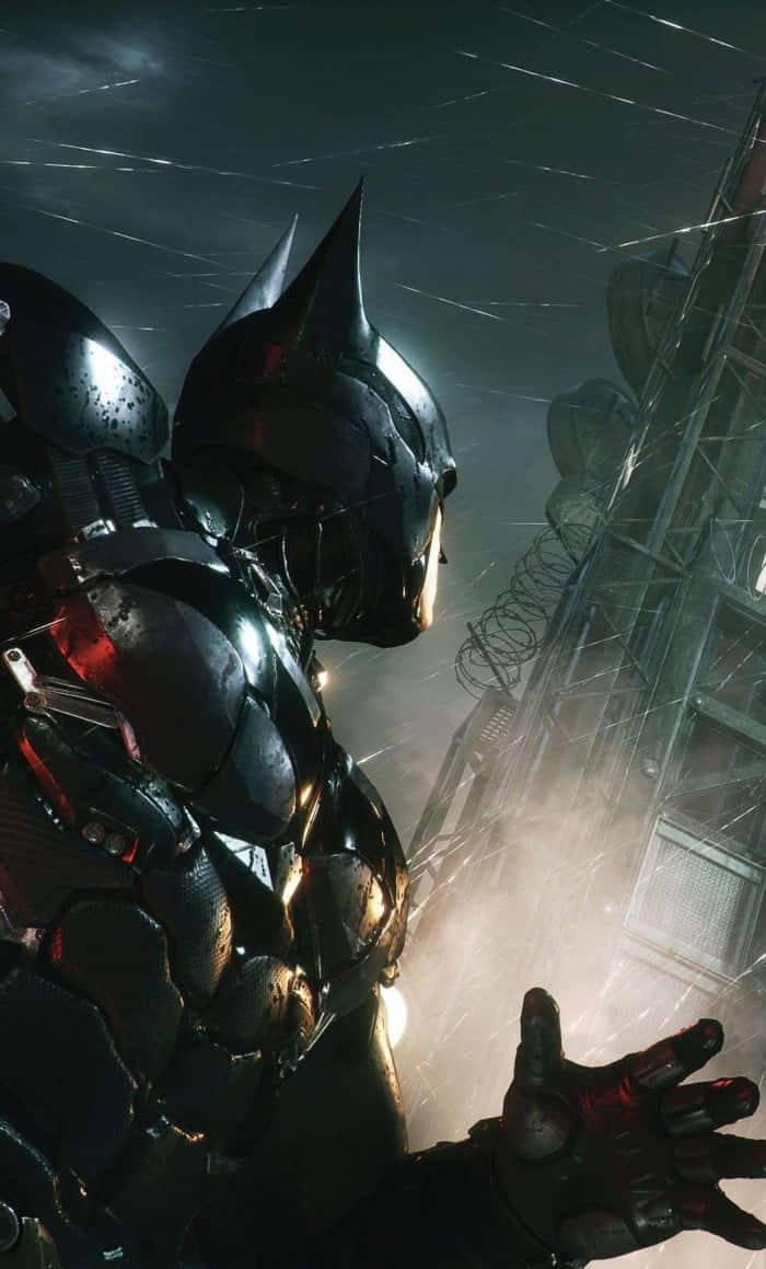 Batman: Arkham Knight, Batman, armored suit, SD Phone Wallpaper