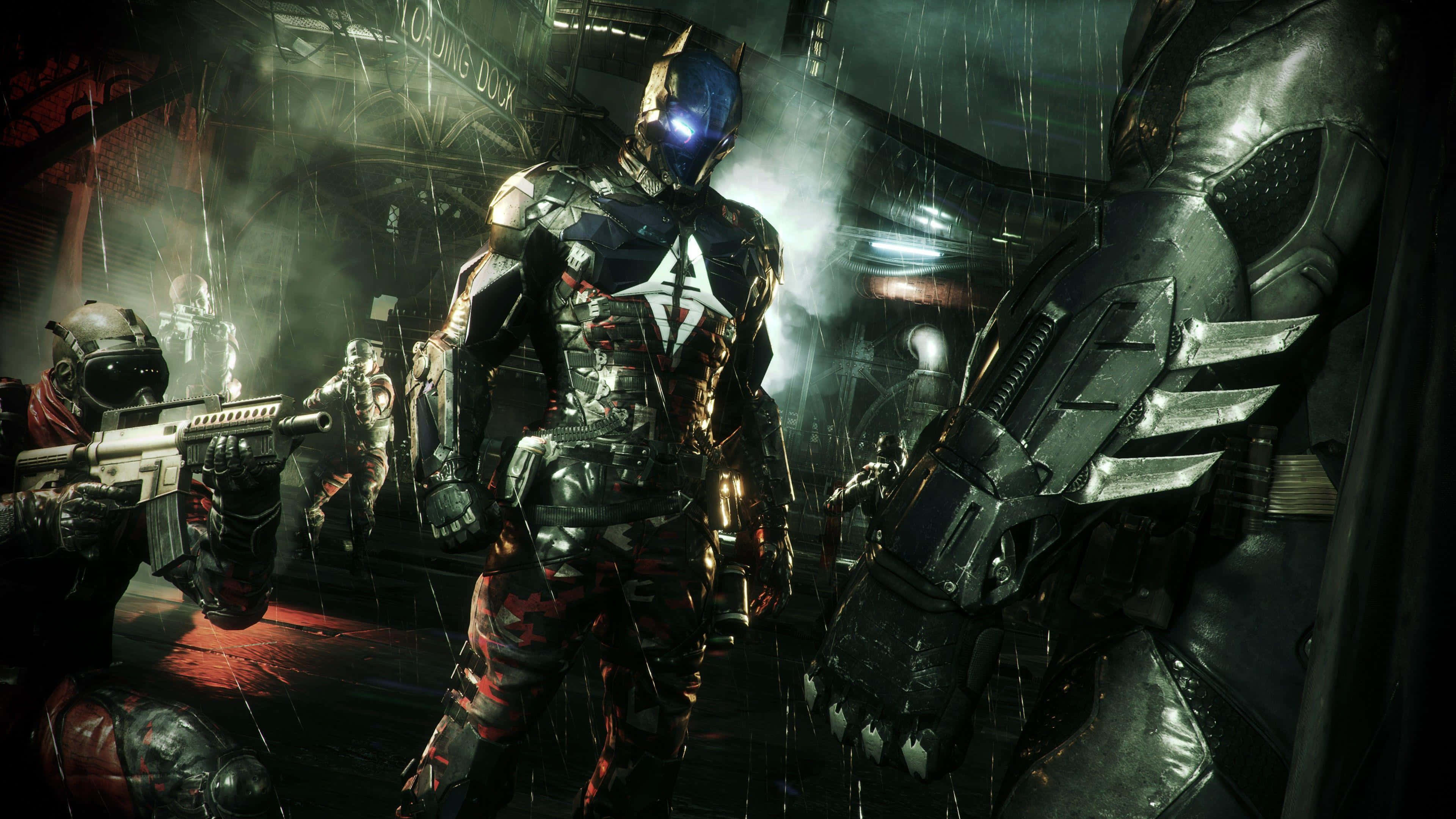 Batman, Arkham Knight, armored suit, 4K Desktop Wallpaper