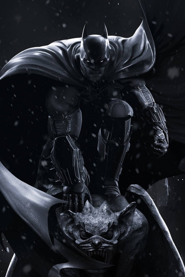 Batman Arkham Origins, Batman, bat-shaped mask, SD Phone Wallpaper