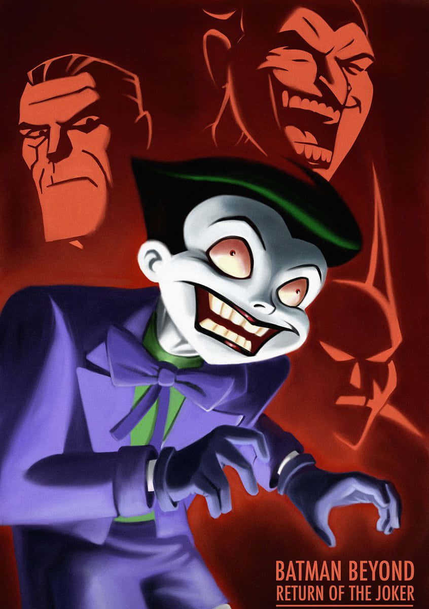Batman Beyond Return of the Joker, Joker, purple suit, SD Phone Wallpaper