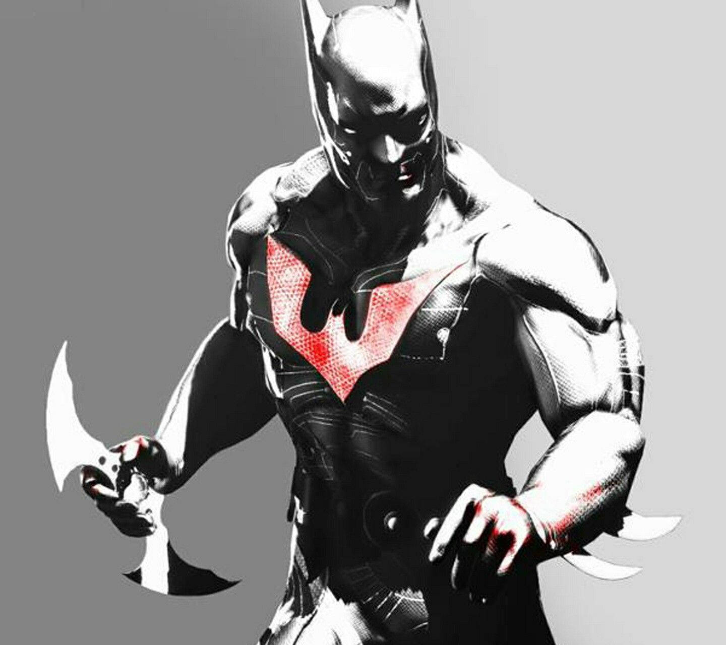 Batman Beyond, action figure, curved blades, HD Desktop Wallpaper